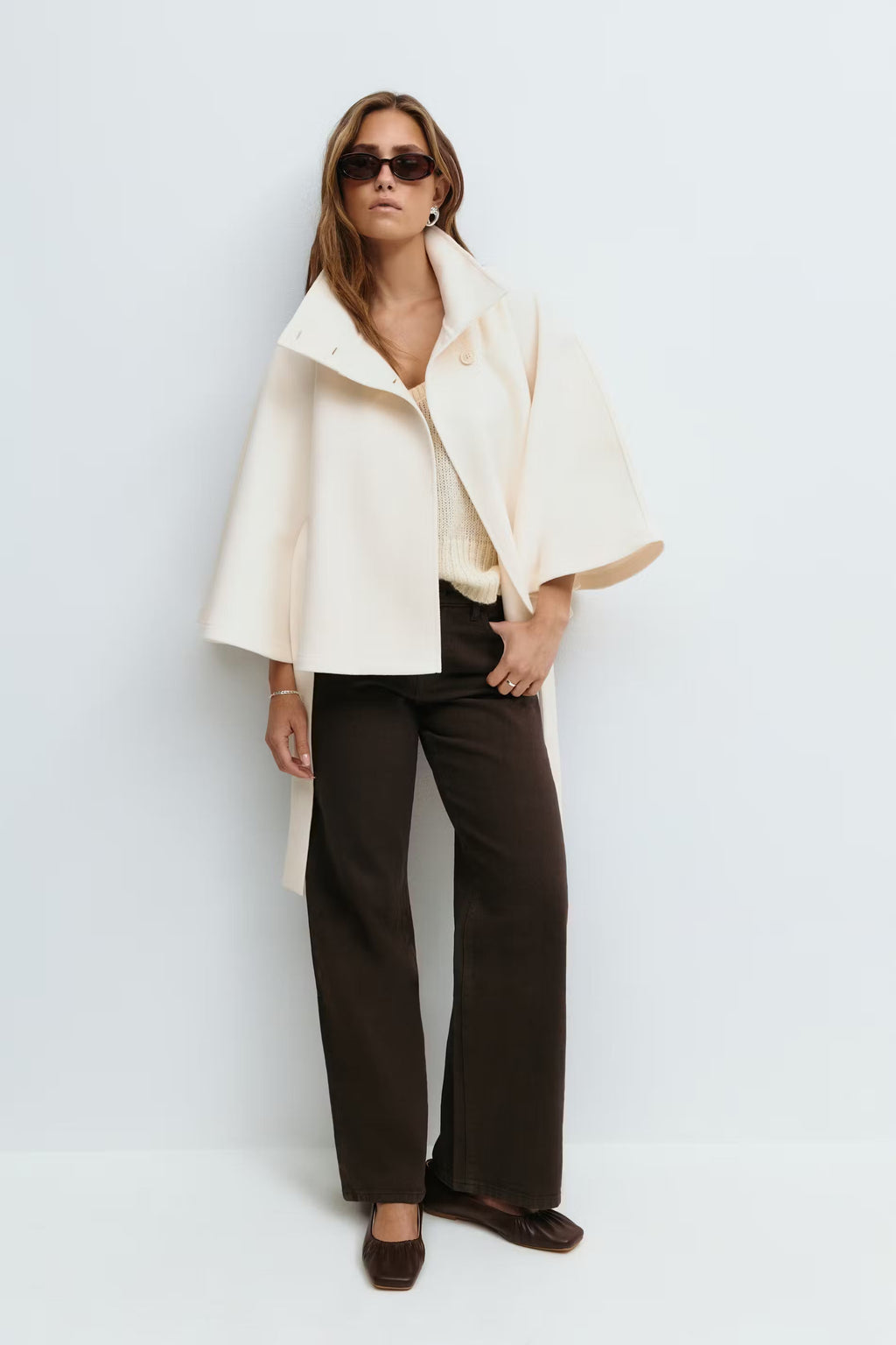 Chaqueta Sofía tipo capa