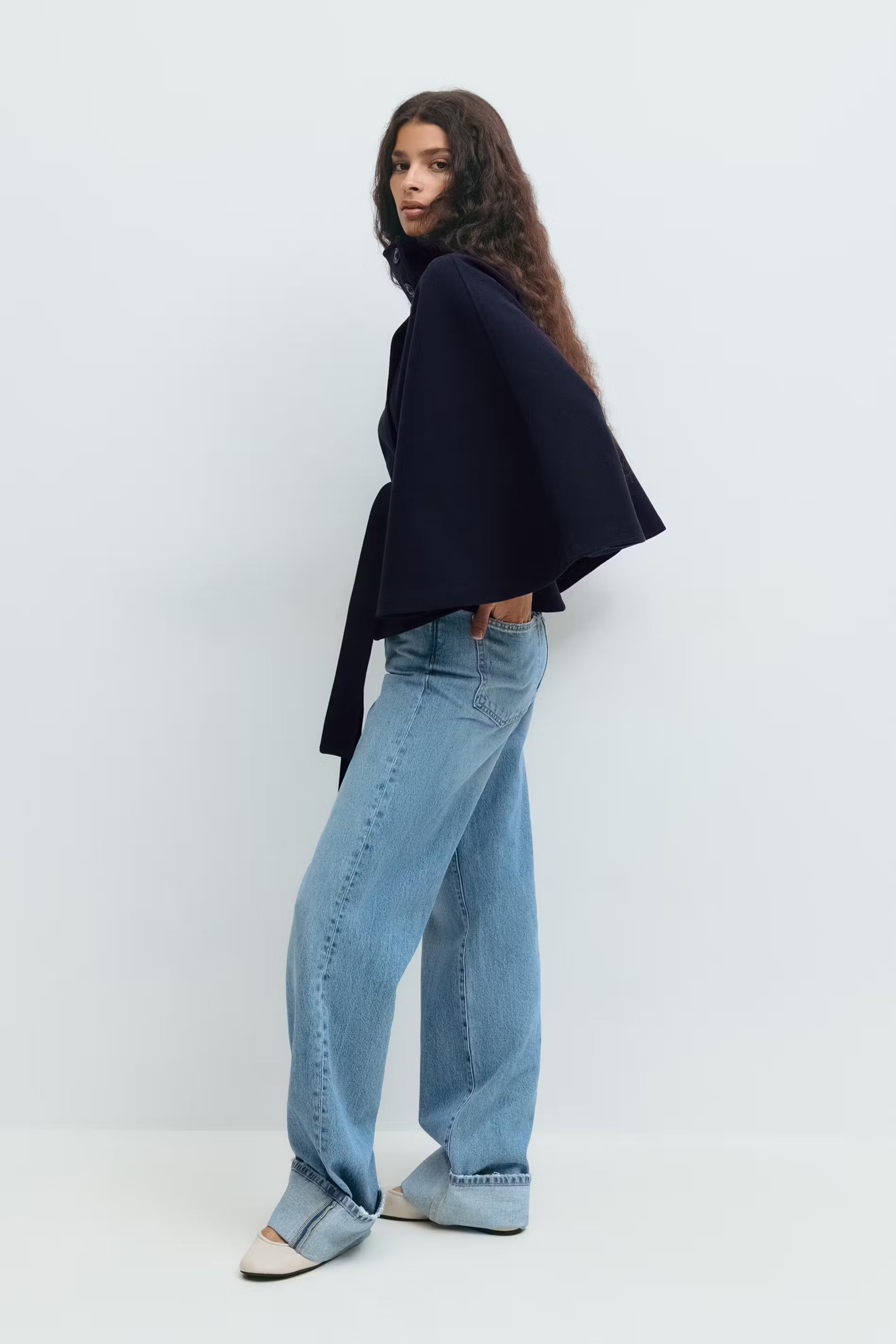 Chaqueta Sofía tipo capa