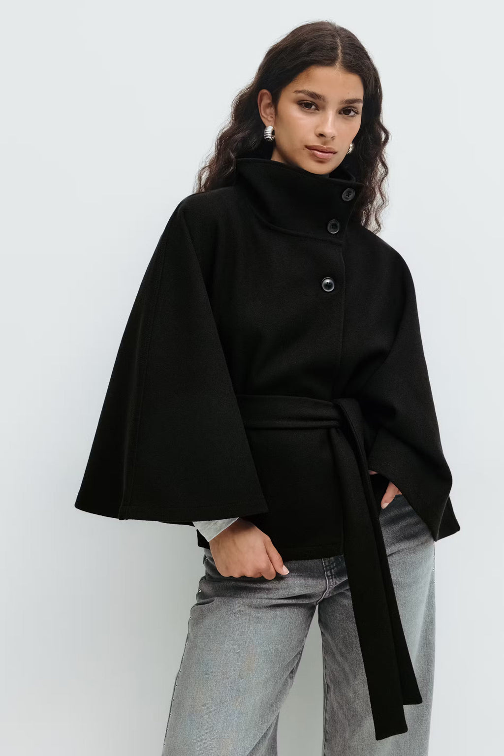 Chaqueta Sofía tipo capa