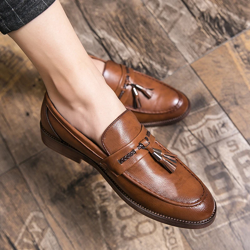 Mocasines Dante con borlas