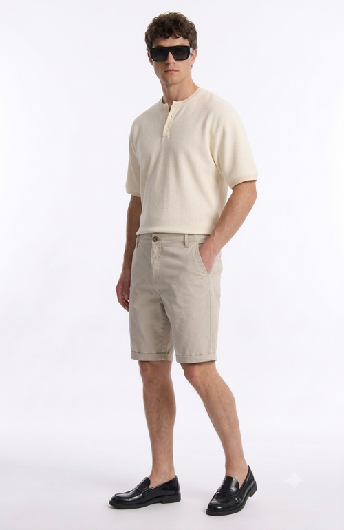 Bermuda Hugo de corte casual