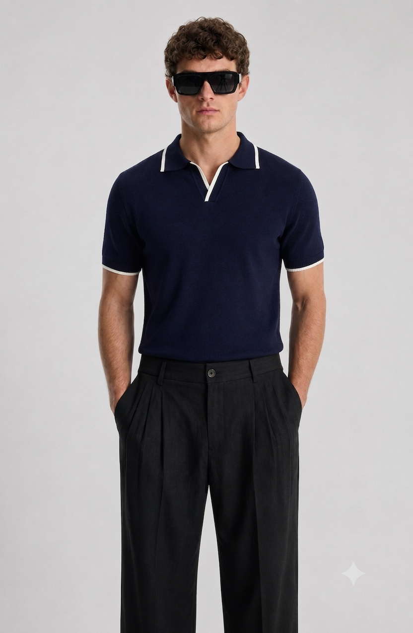Polo Marco de escote en V