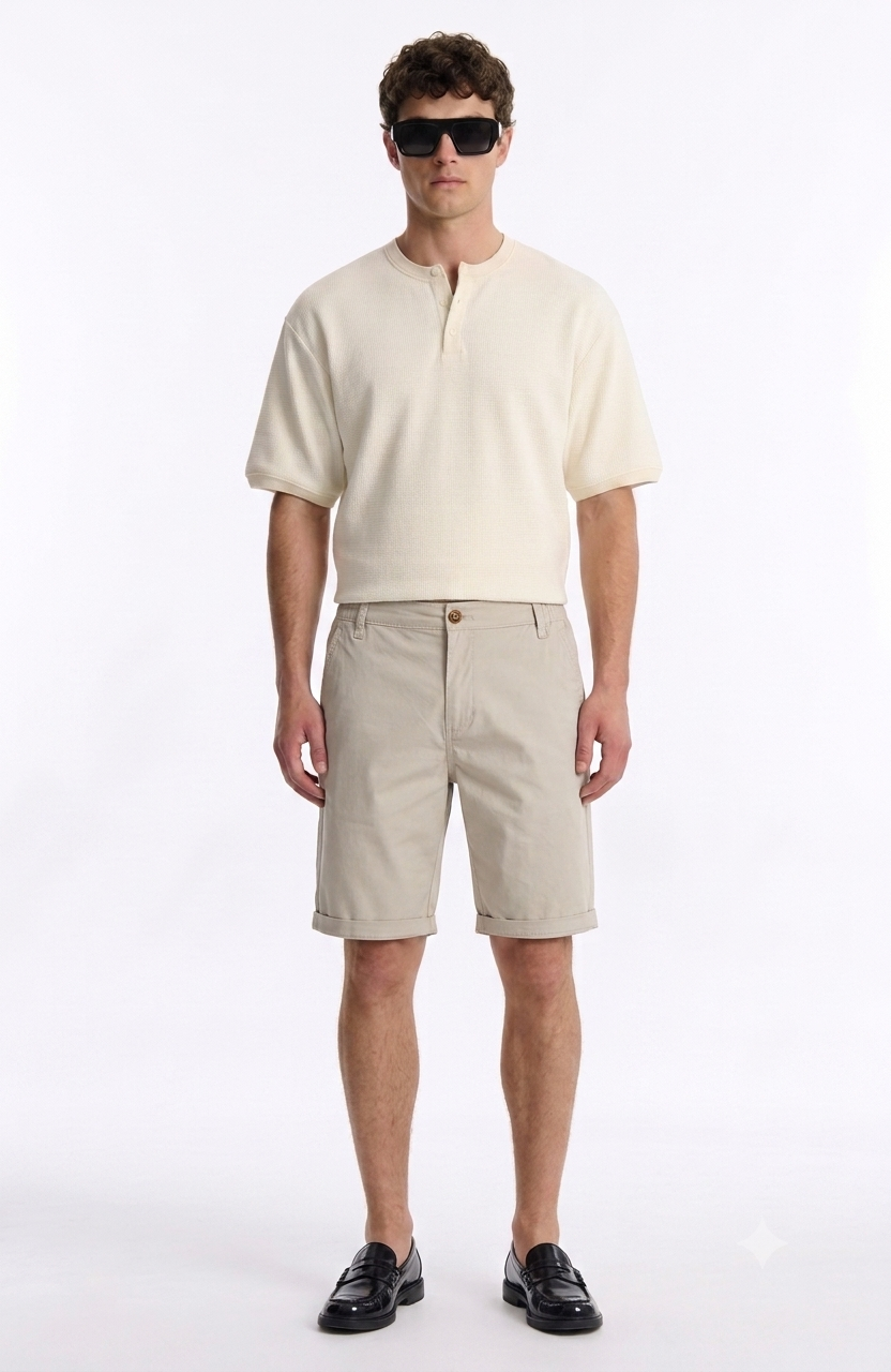 Bermuda Hugo de corte casual