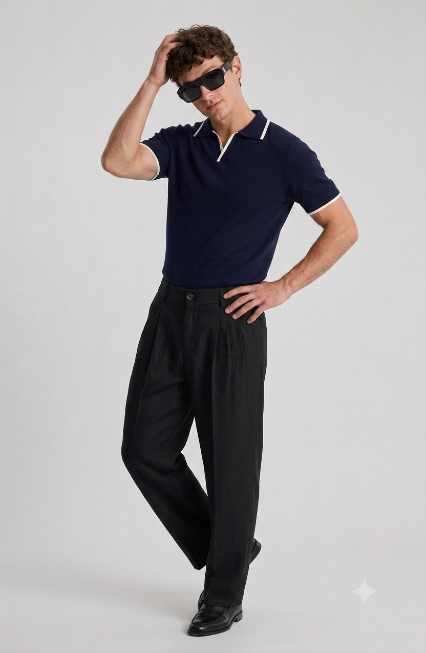 Polo Marco de escote en V
