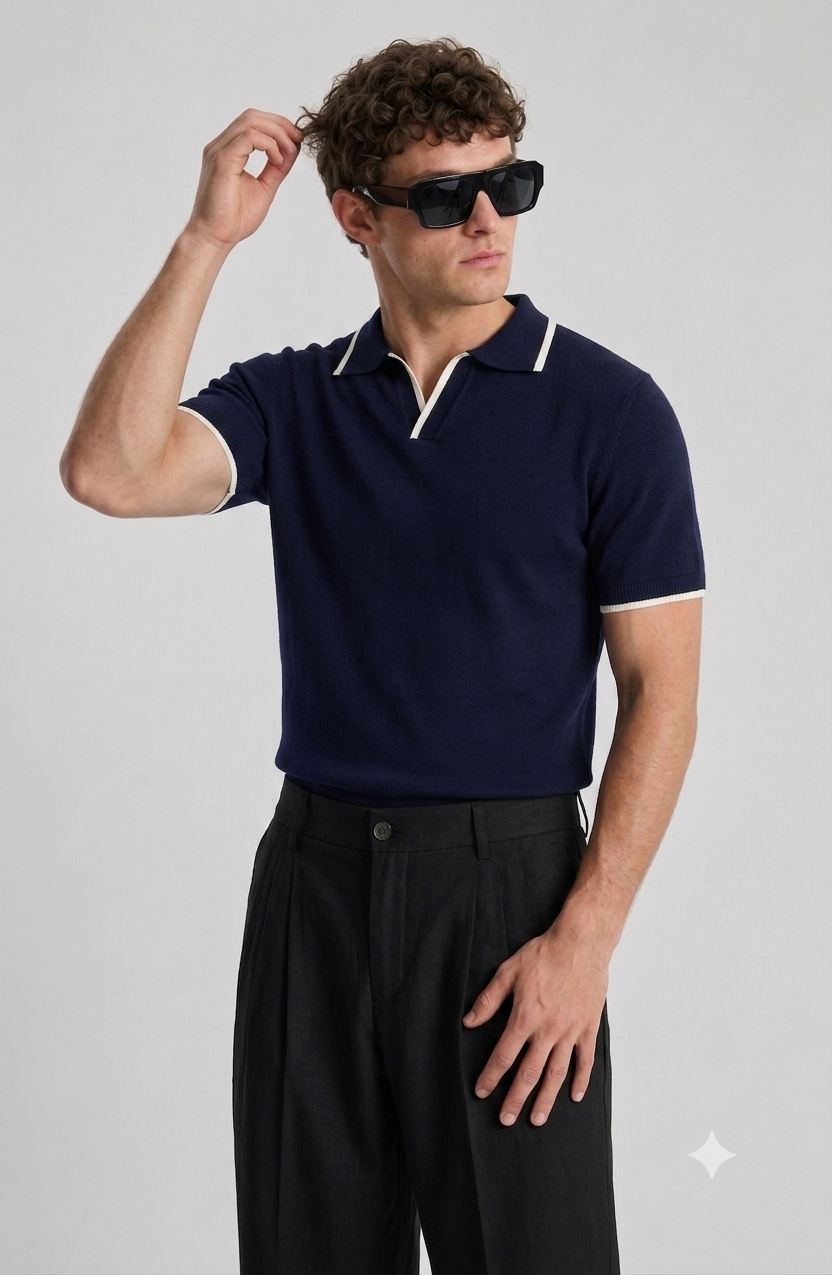 Polo Marco de escote en V