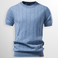 Camiseta Luca de punto acanalado