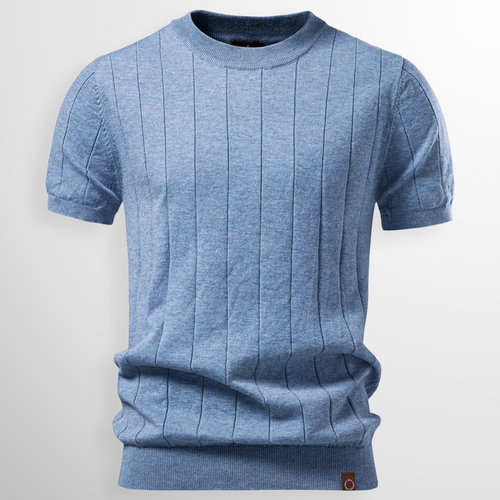 Camiseta Luca de punto acanalado