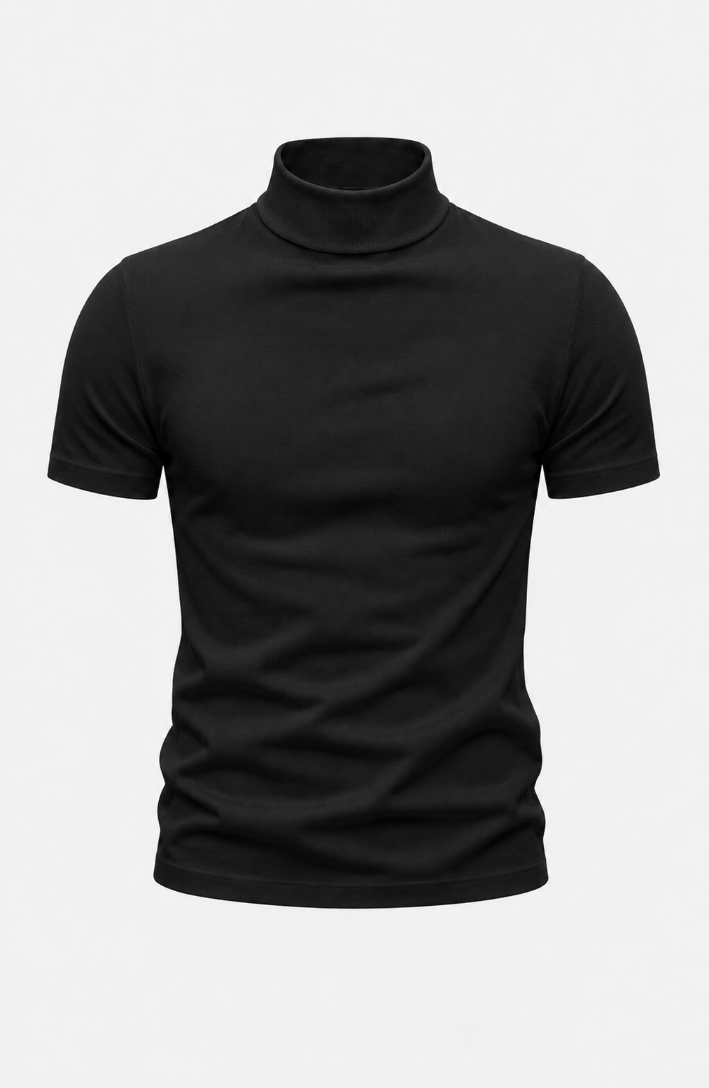 Camiseta Juan Carlos de Cuello Alto Ajustado