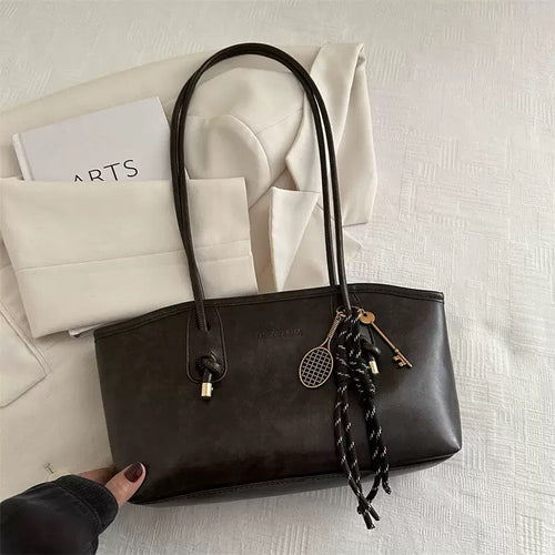 Bolso Camila de hombro con efecto piel