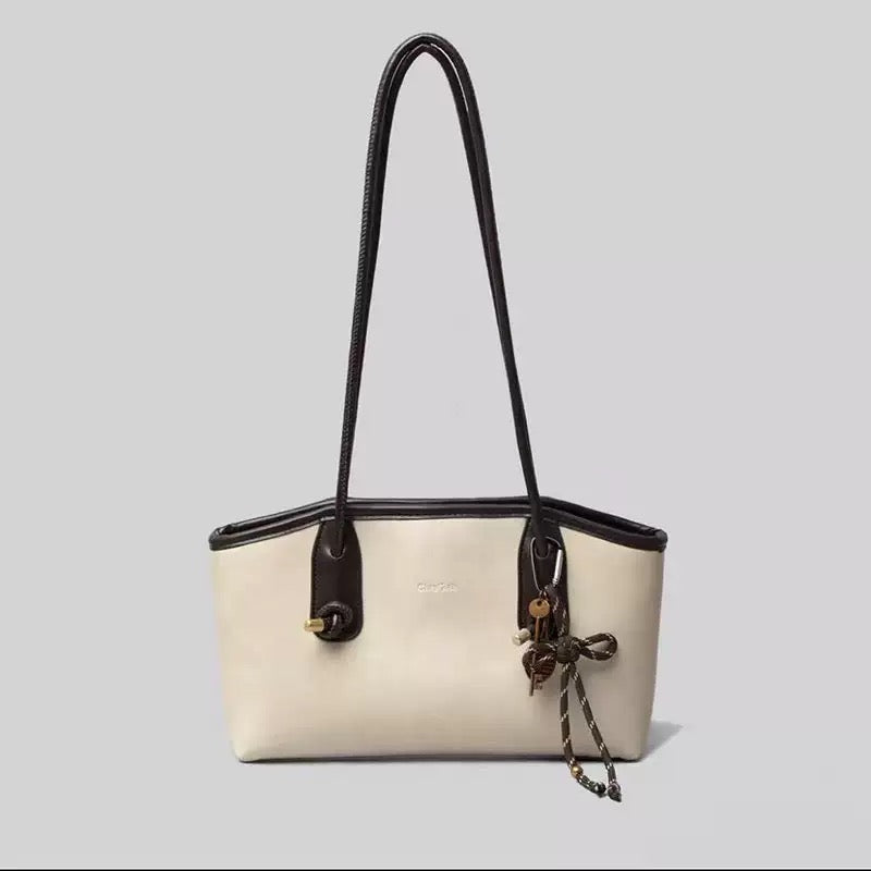Bolso Camila de hombro con efecto piel