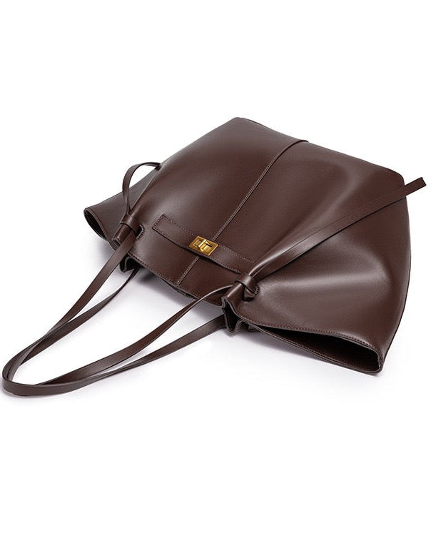 Bolso Valentina shopper de hombro con gran capacidad