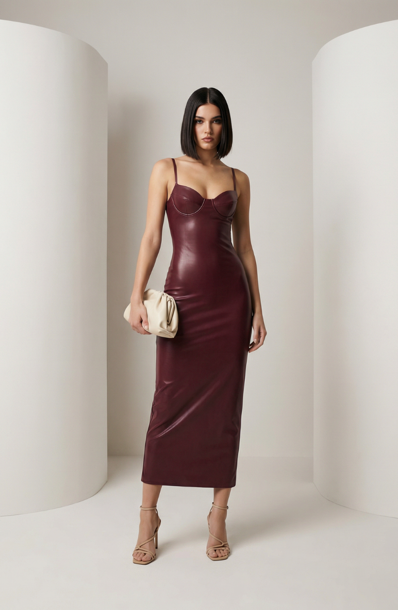 Vestido Noira de corte entallado
