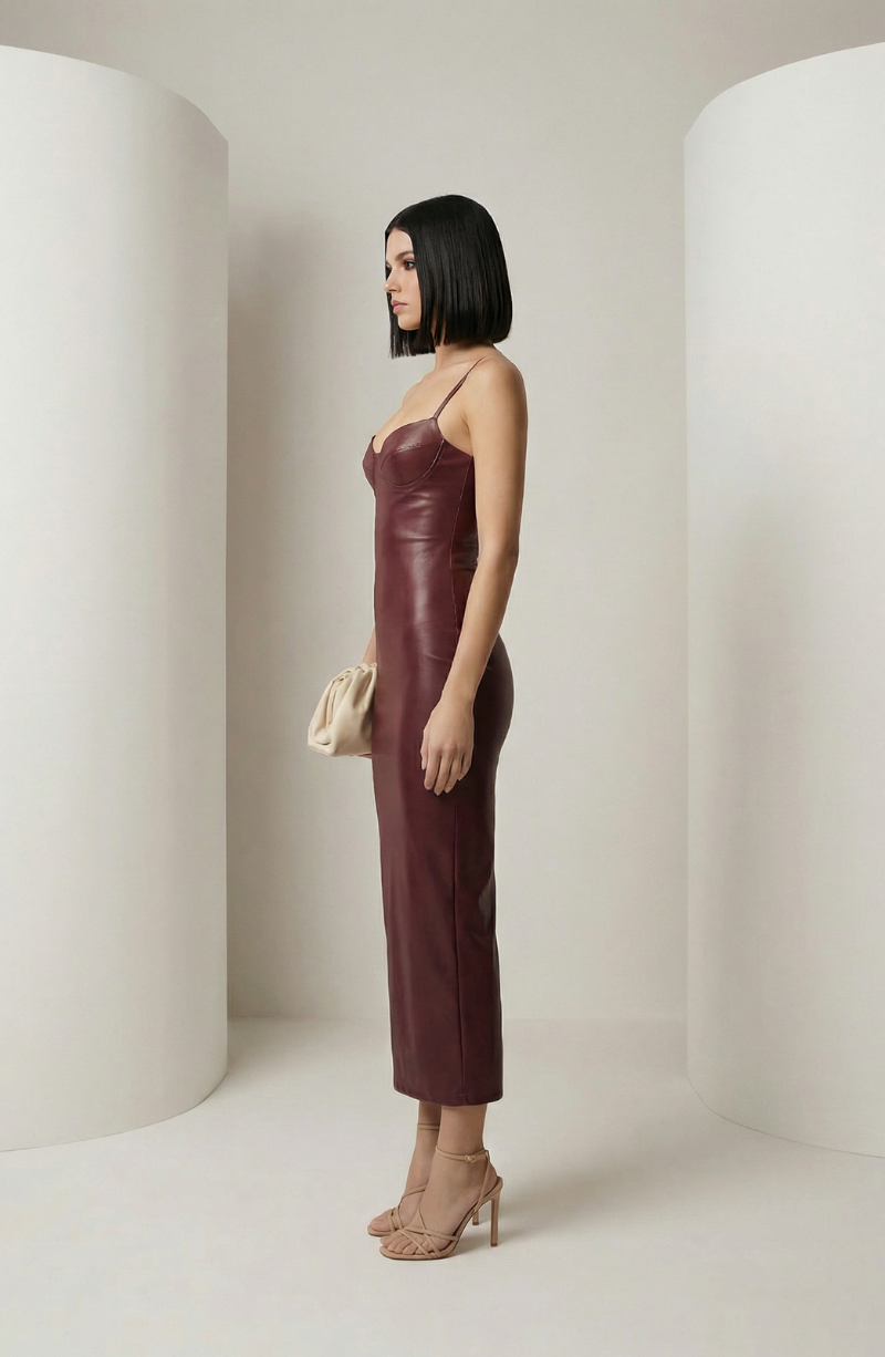Vestido Noira de corte entallado