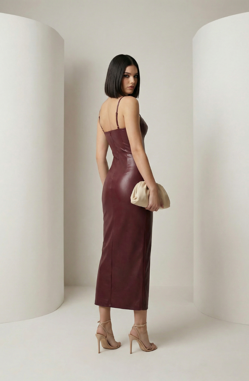 Vestido Noira de corte entallado