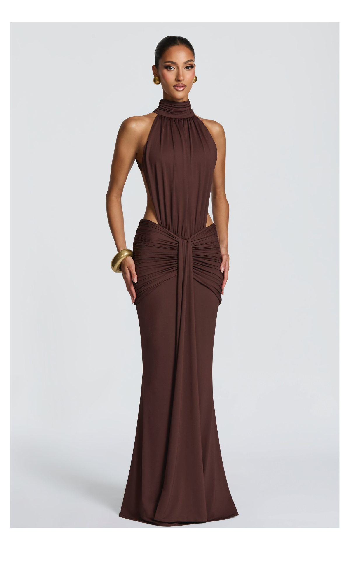 Vestido Valeria de cuello alto