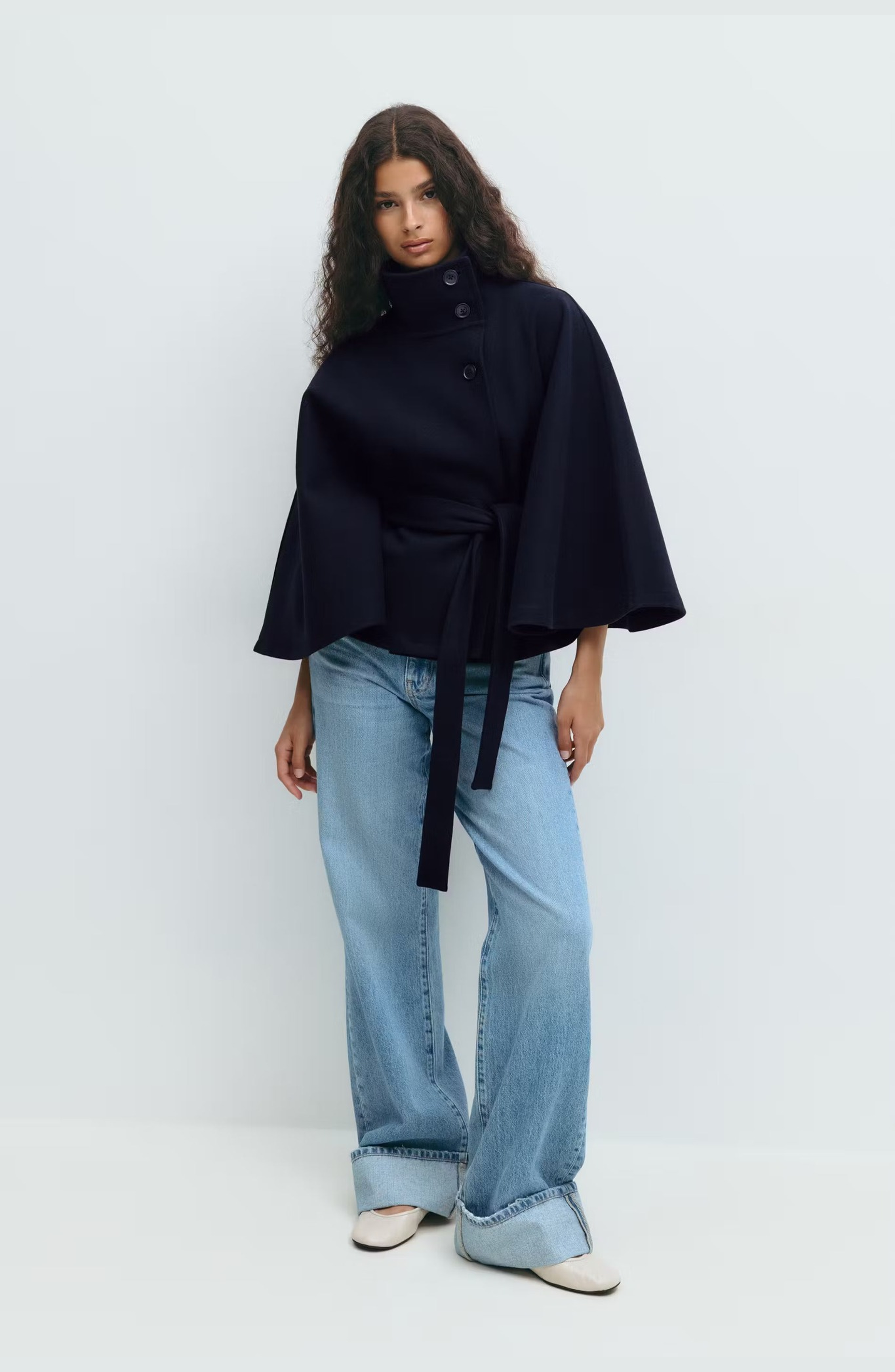 Chaqueta Sofía tipo capa