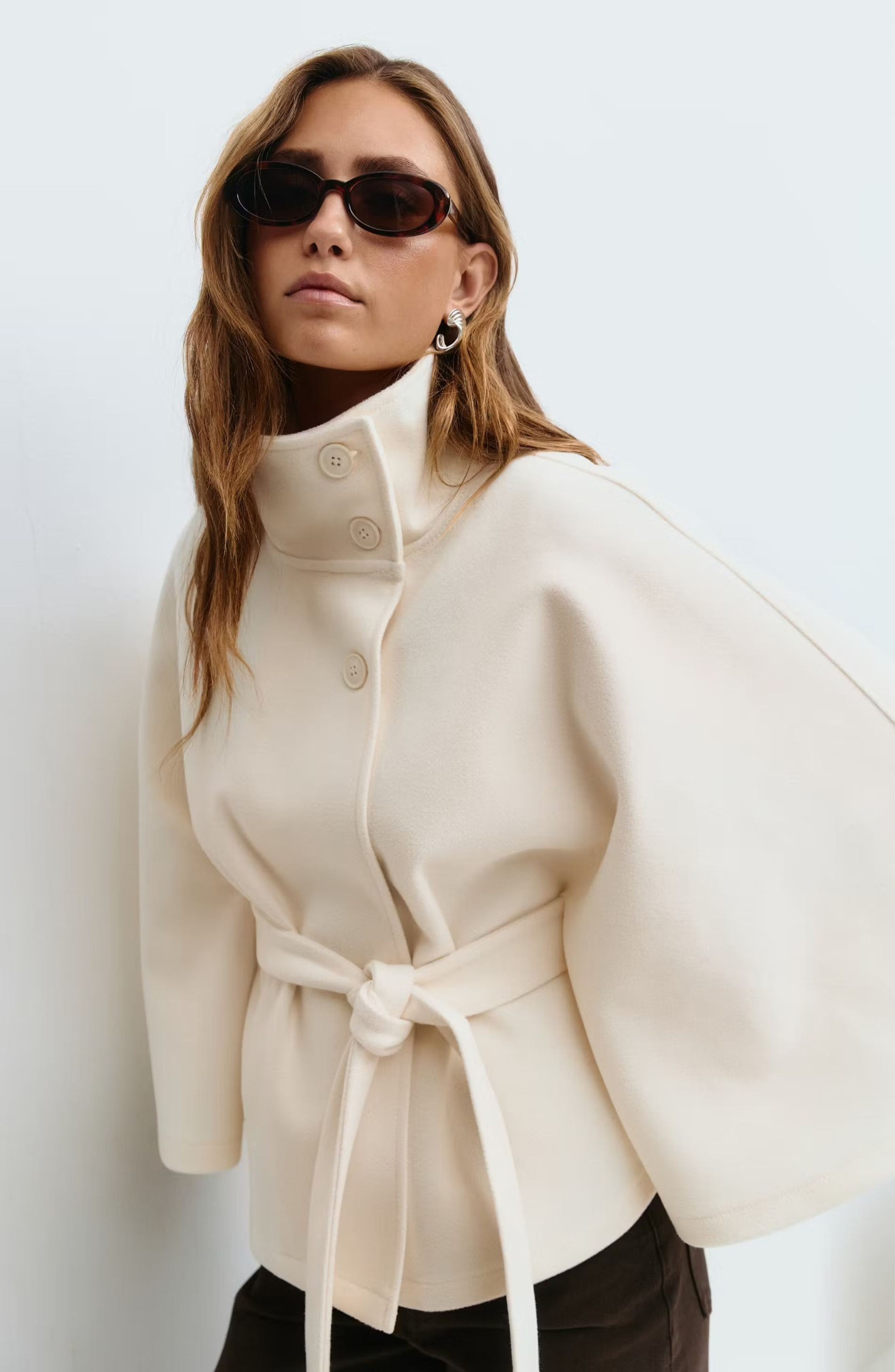 Chaqueta Sofía tipo capa