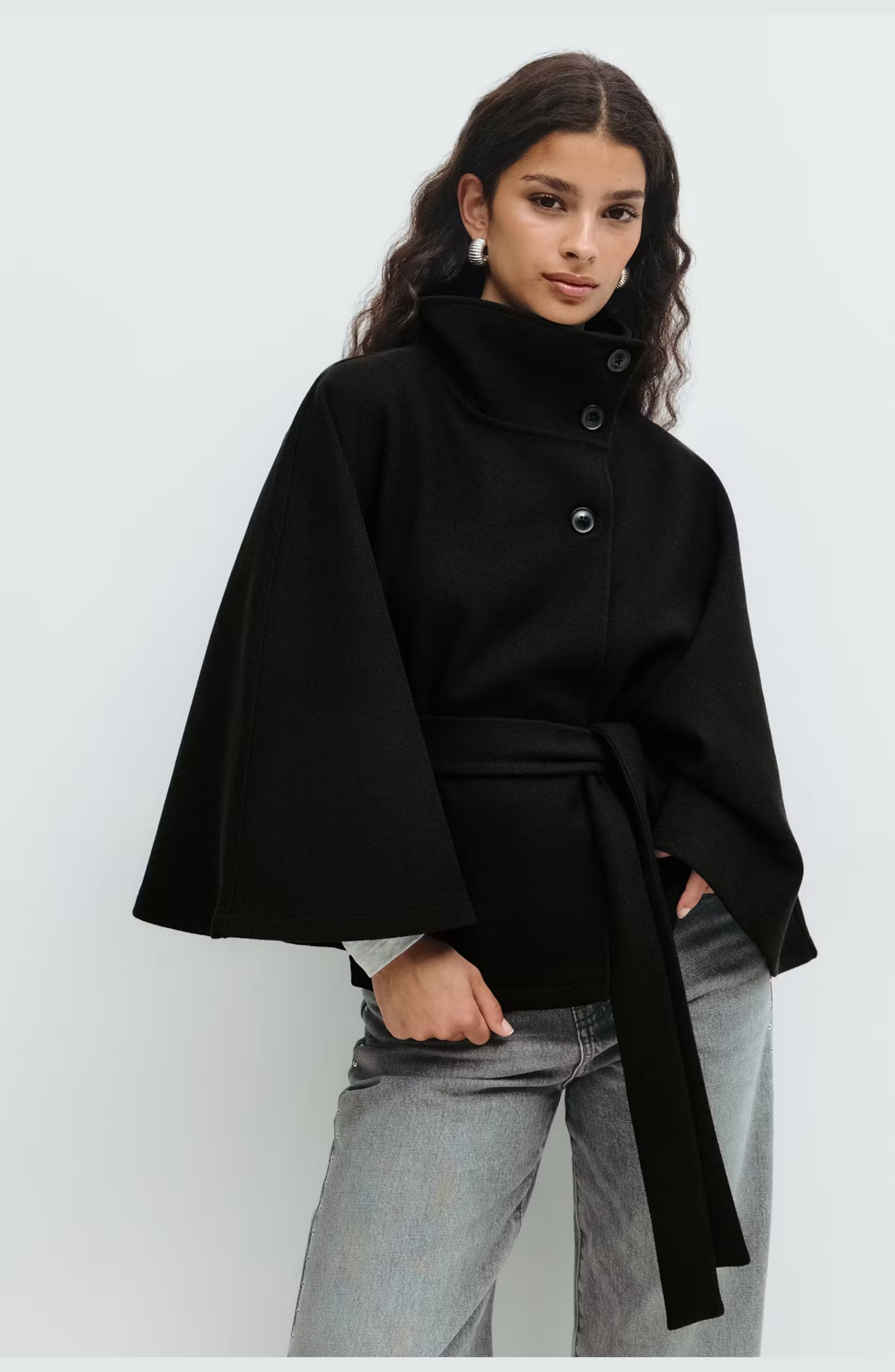 Chaqueta Sofía tipo capa