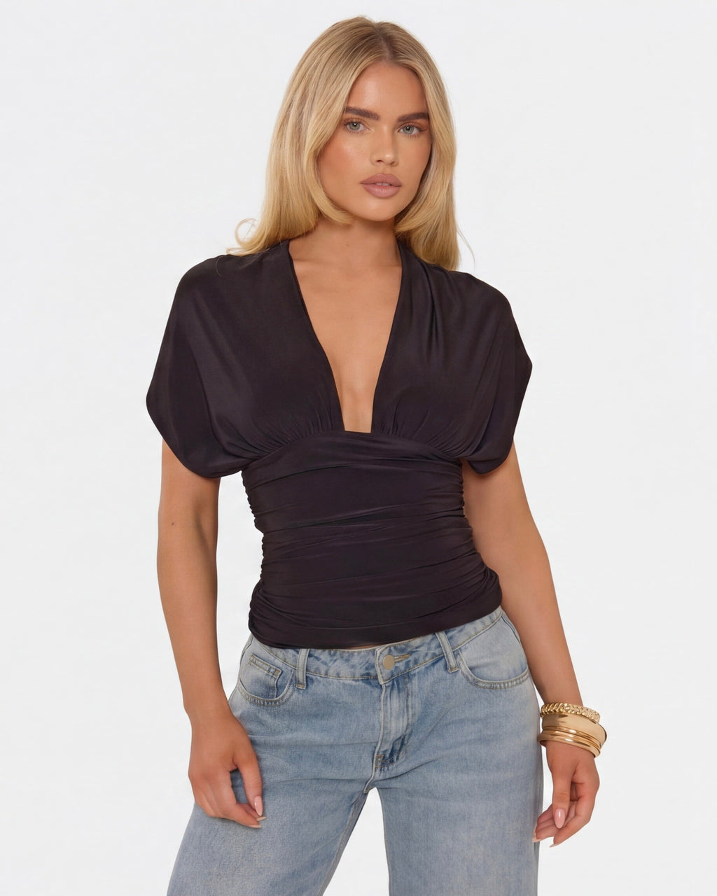 Blush Muse Open Back Top
