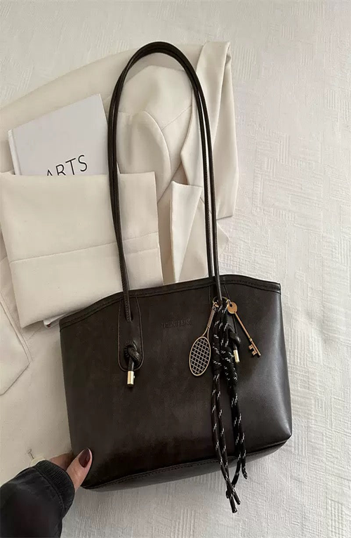 Bolso Camila de hombro con efecto piel