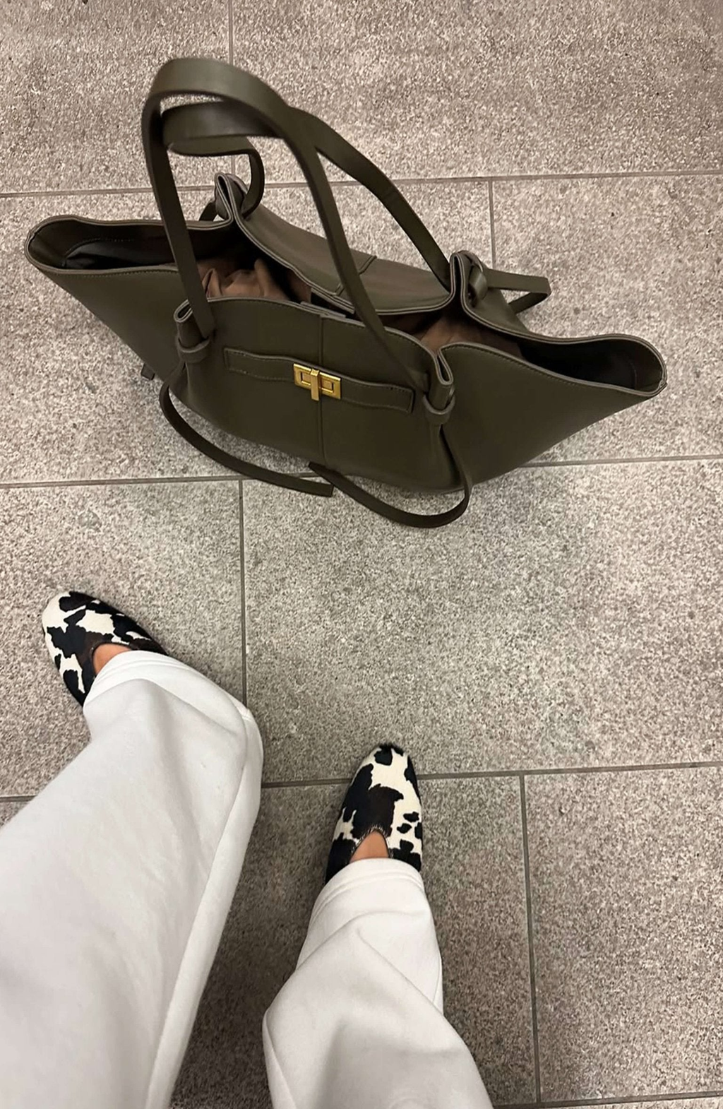 Bolso Valentina shopper de hombro con gran capacidad