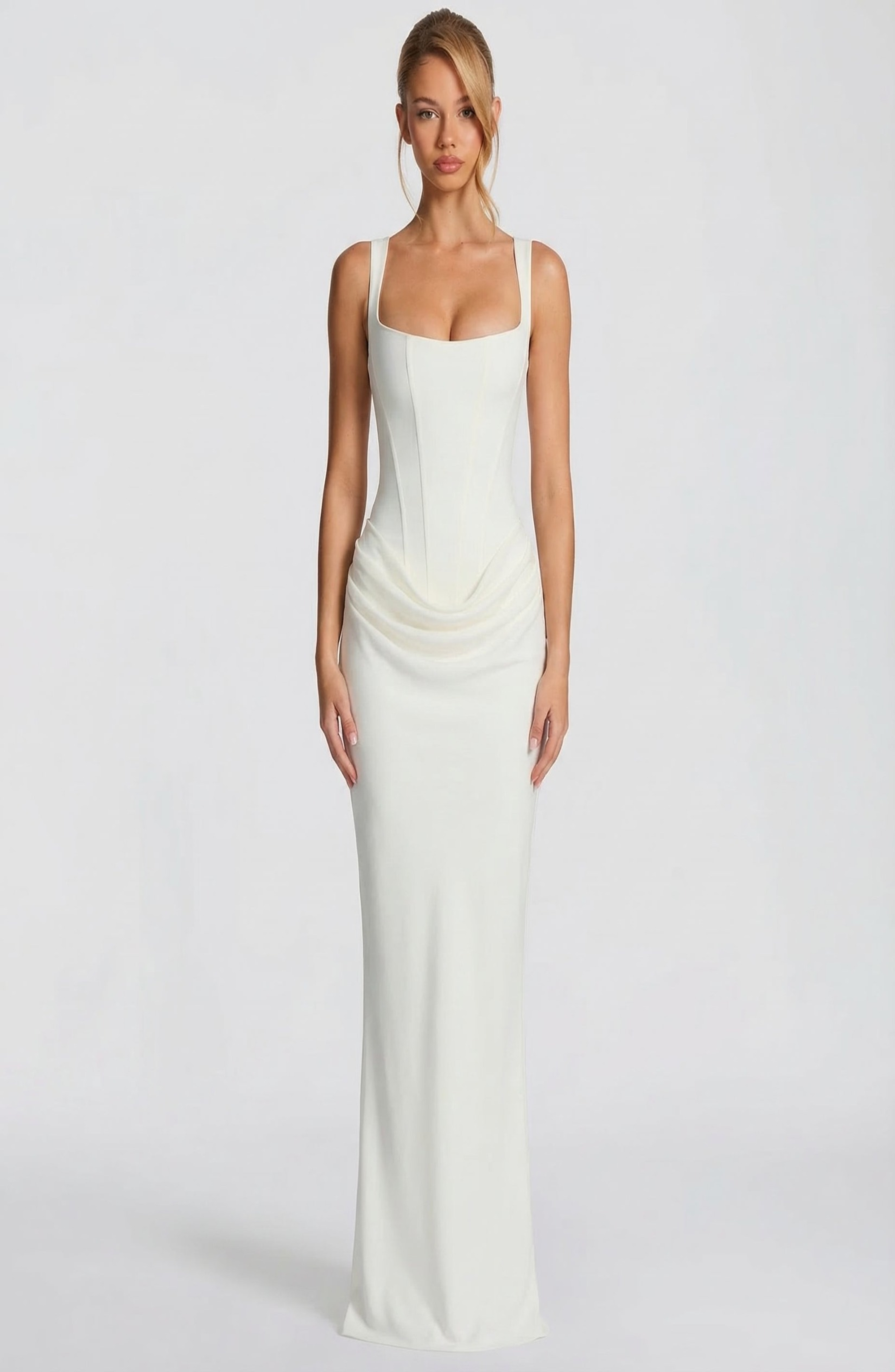 Vestido Maxi Aria Esculpido