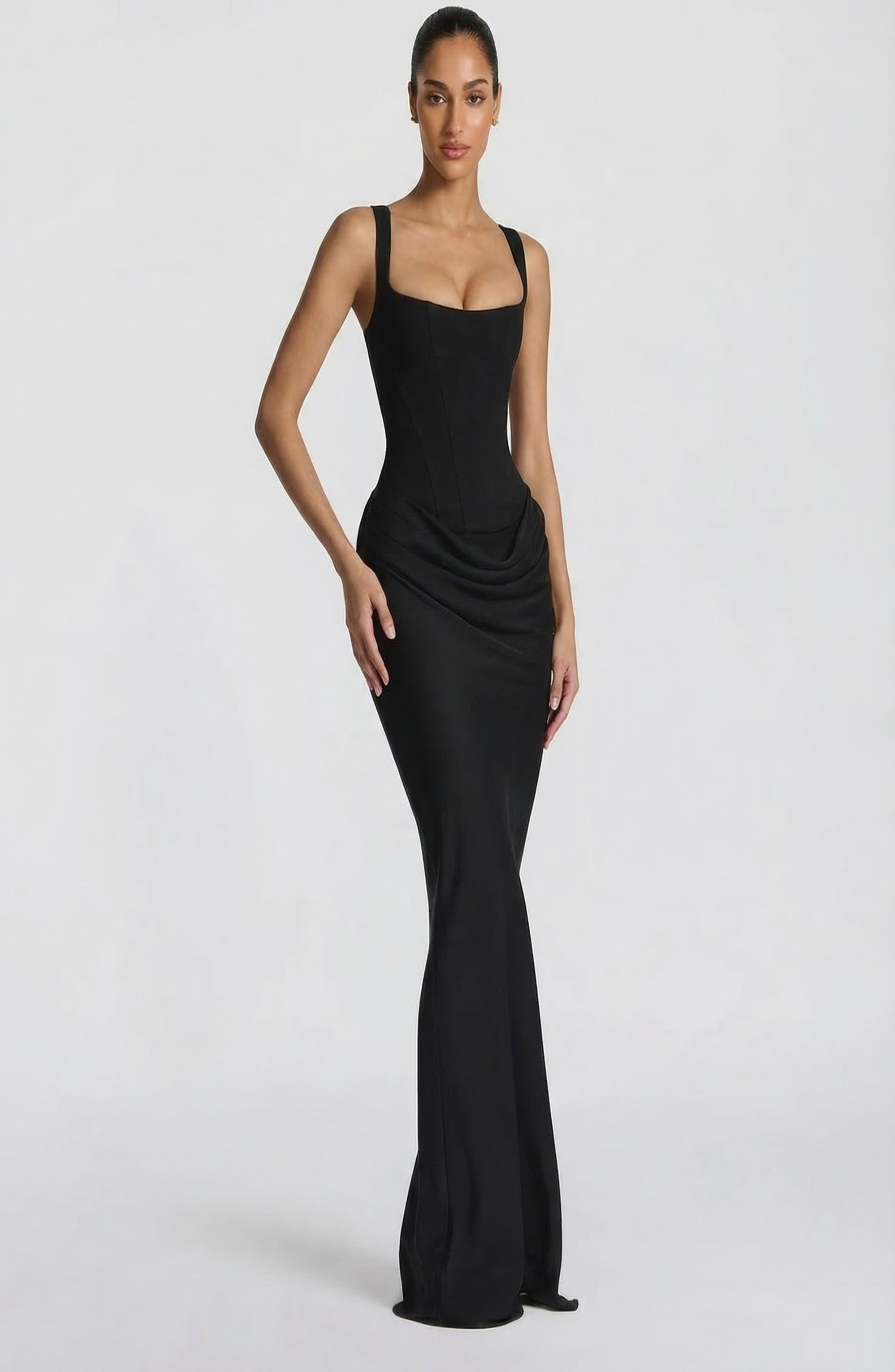 Vestido Maxi Aria Esculpido