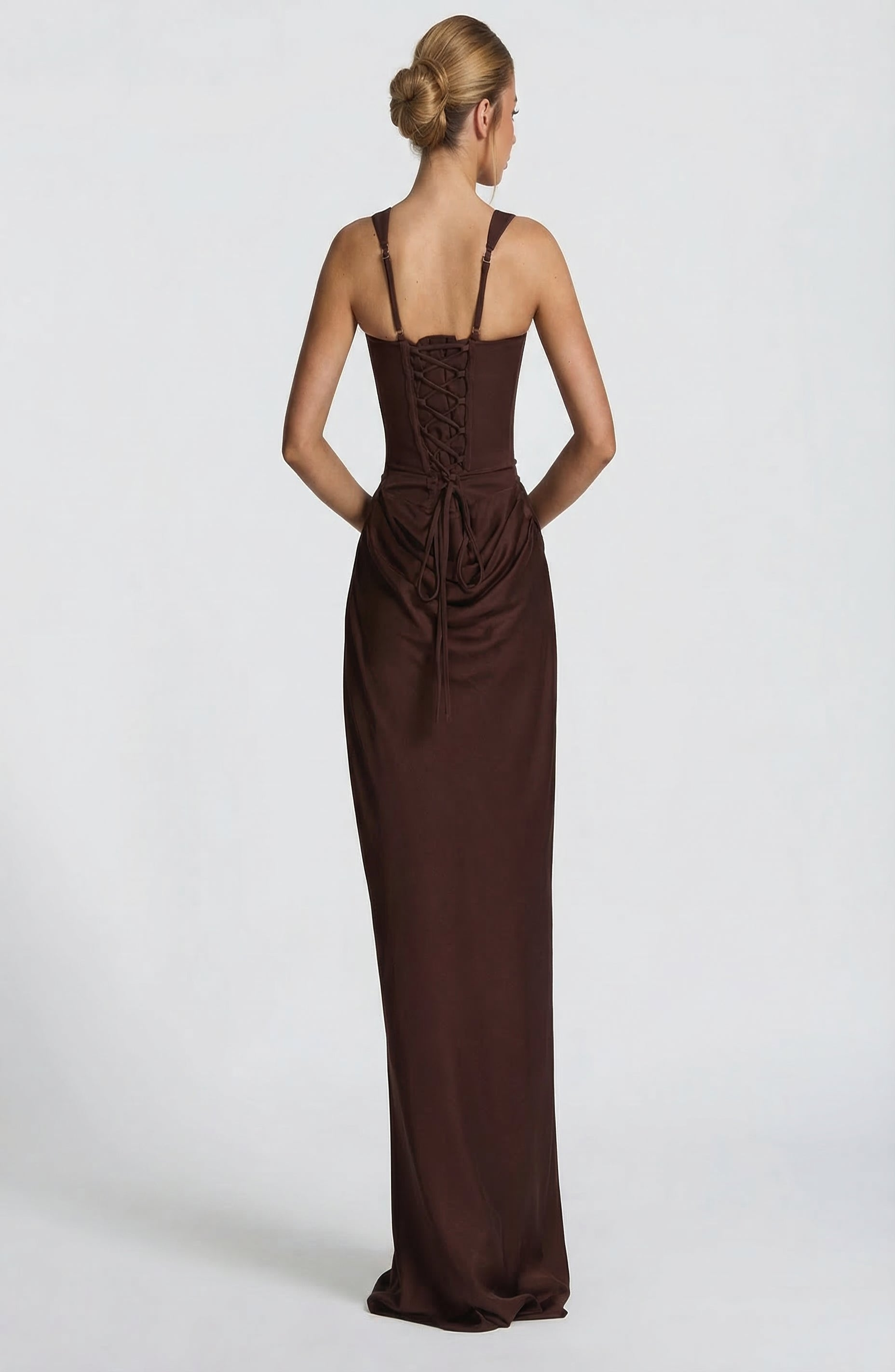 Vestido Maxi Aria Esculpido