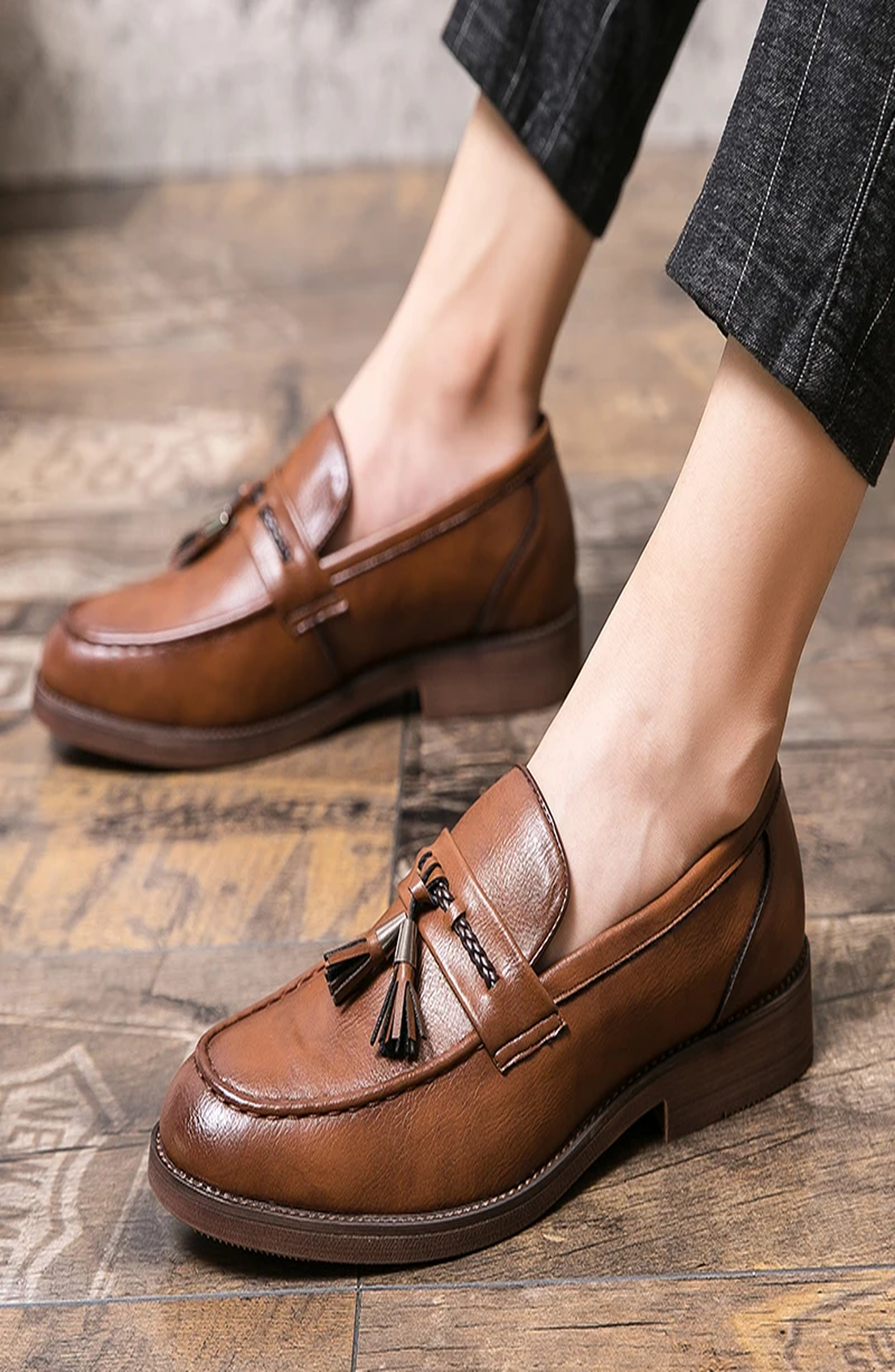 Mocasines Dante con borlas