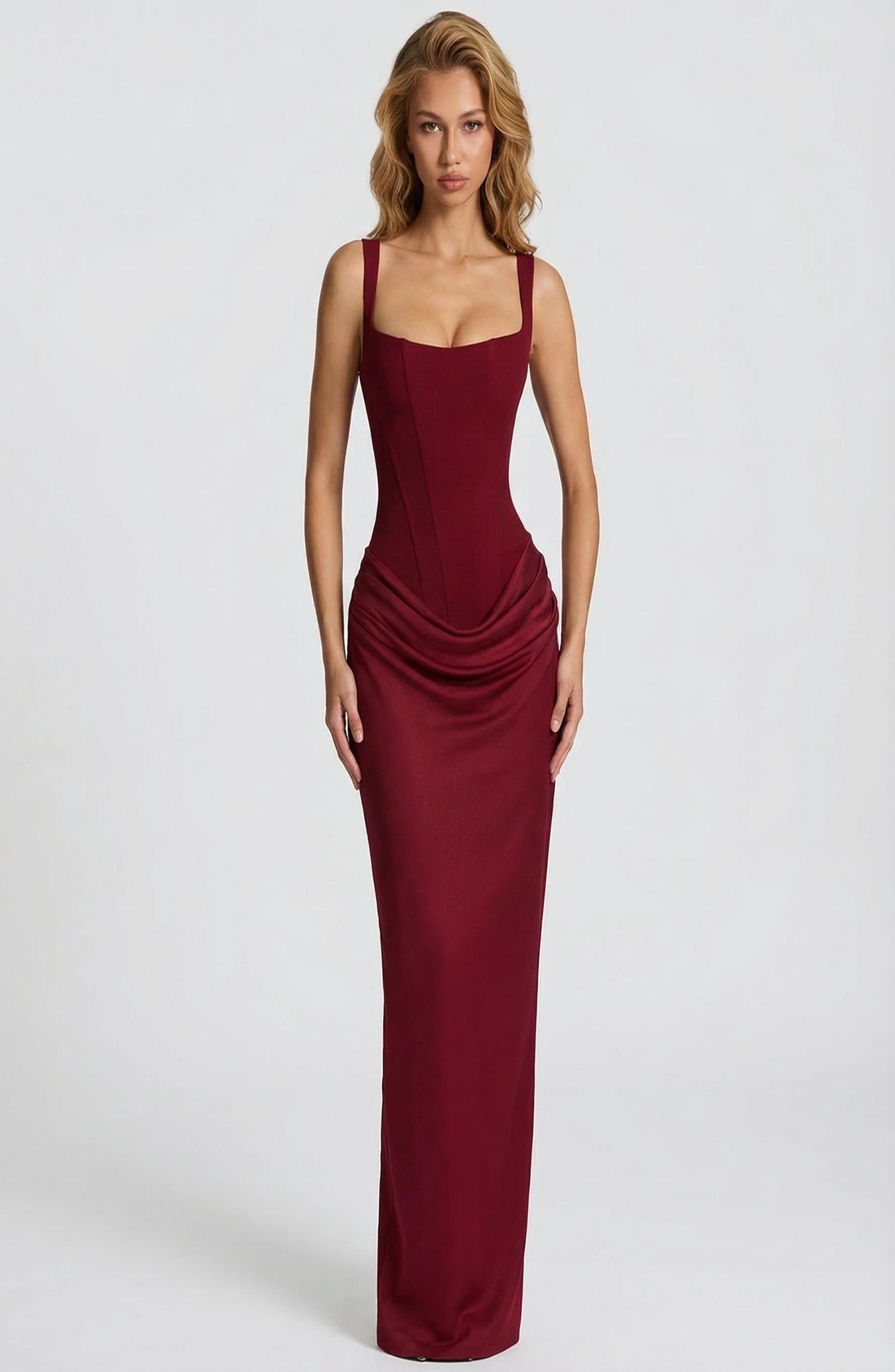 Vestido Maxi Aria Esculpido