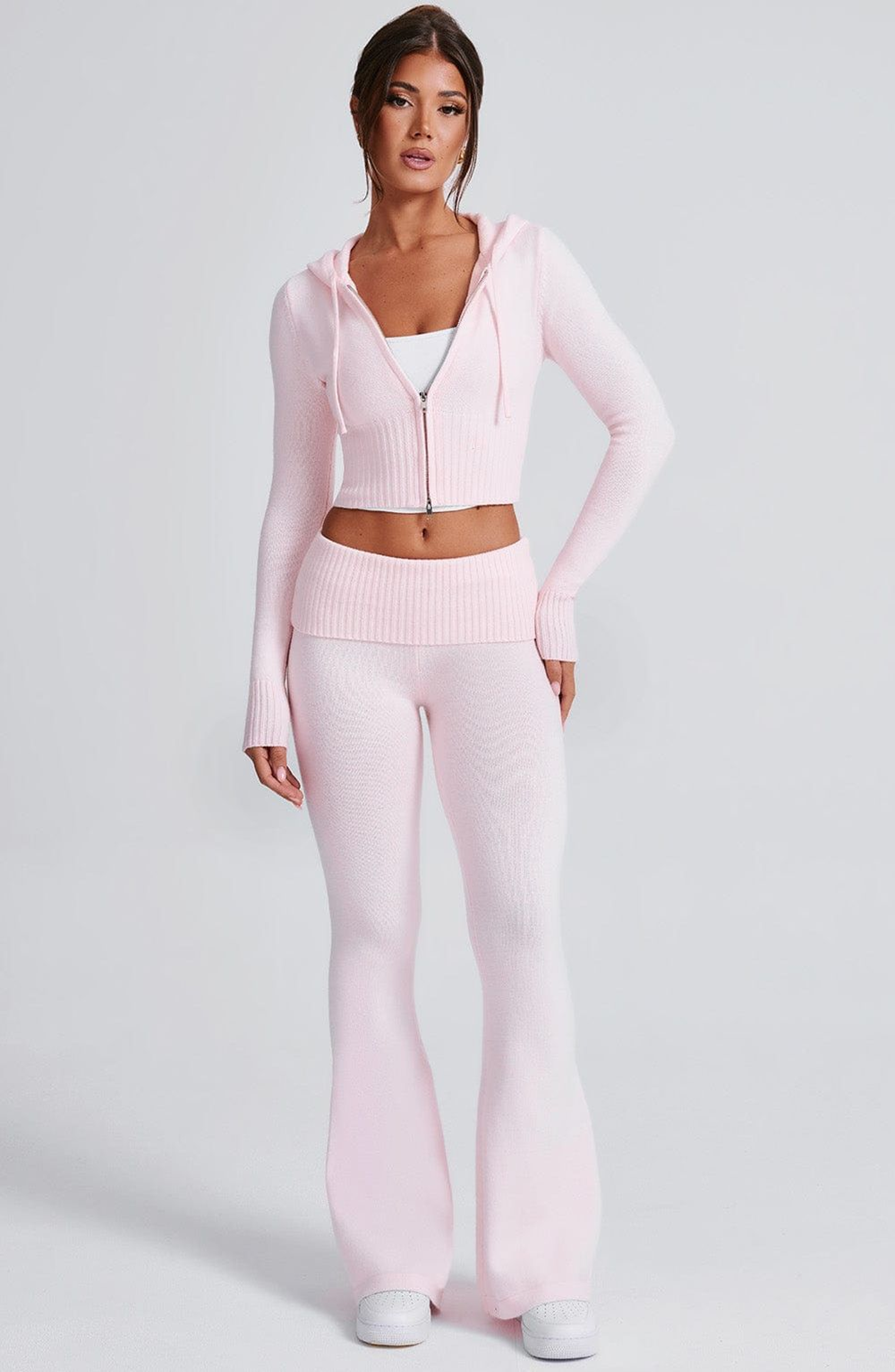 Conjunto Valeria de punto acanalado