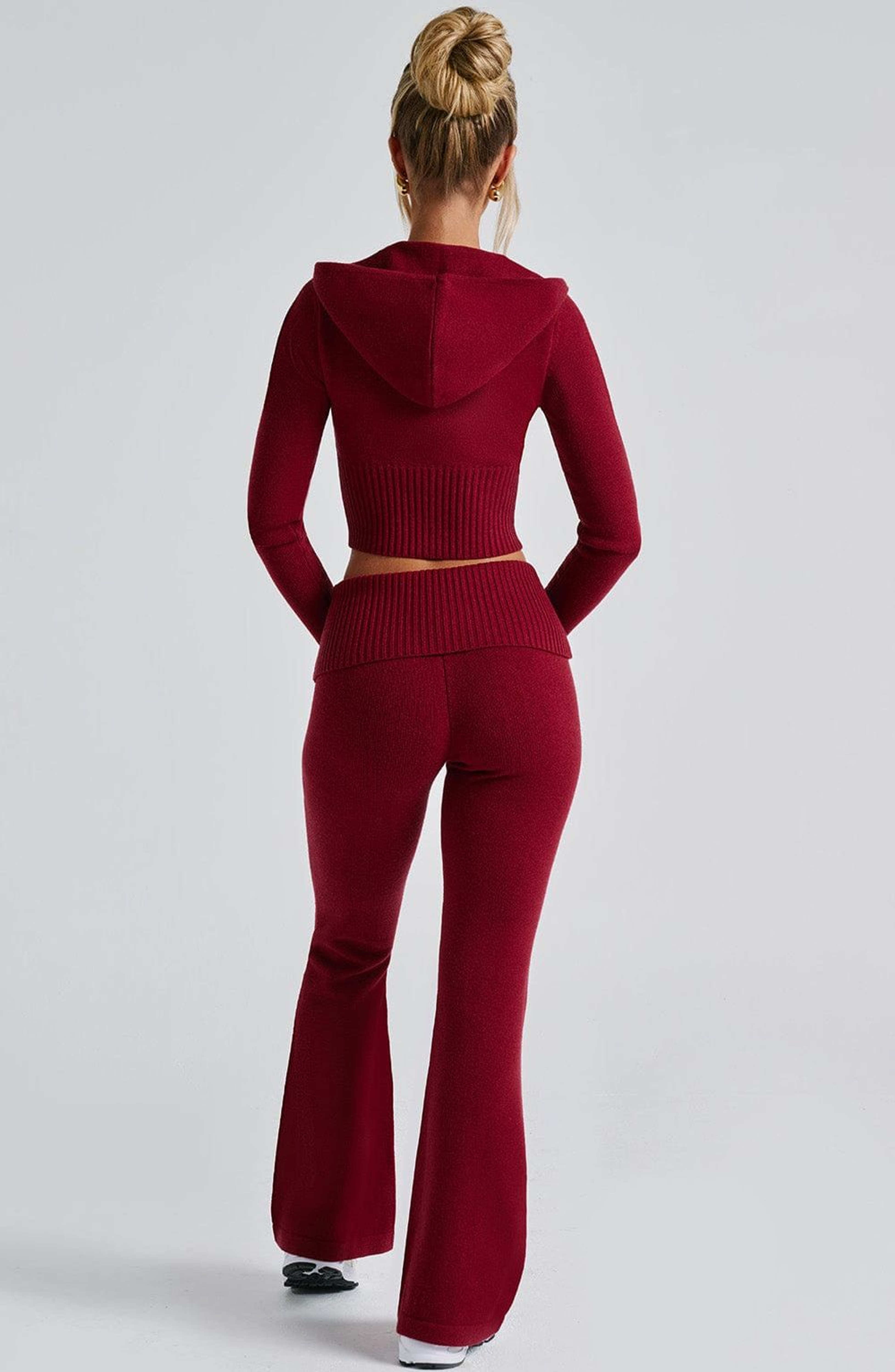 Conjunto Valeria de punto acanalado