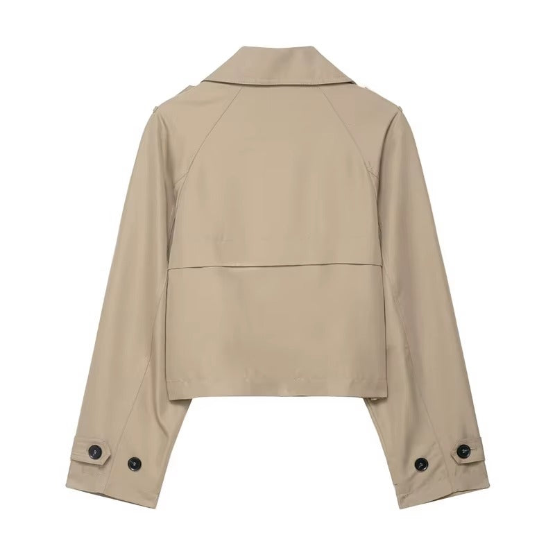 Chaqueta Sofía Cropped Elegante para Mujer