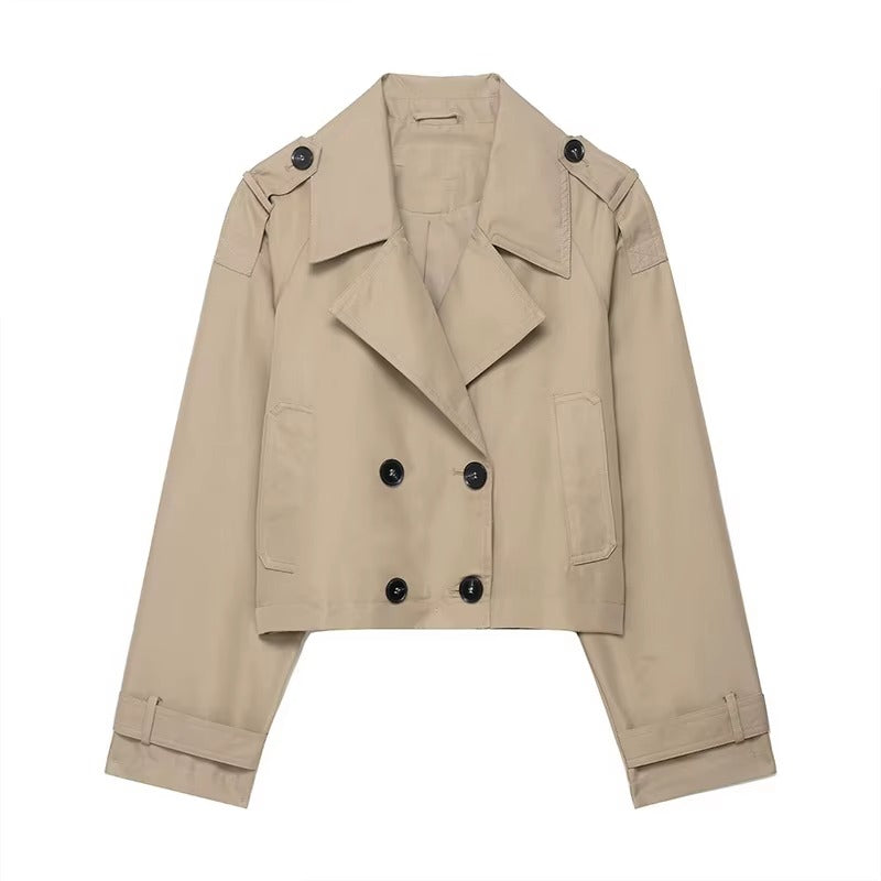 Chaqueta Sofía Cropped Elegante para Mujer