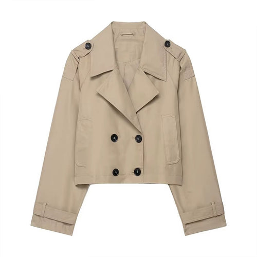 Chaqueta Sofía Cropped Elegante para Mujer