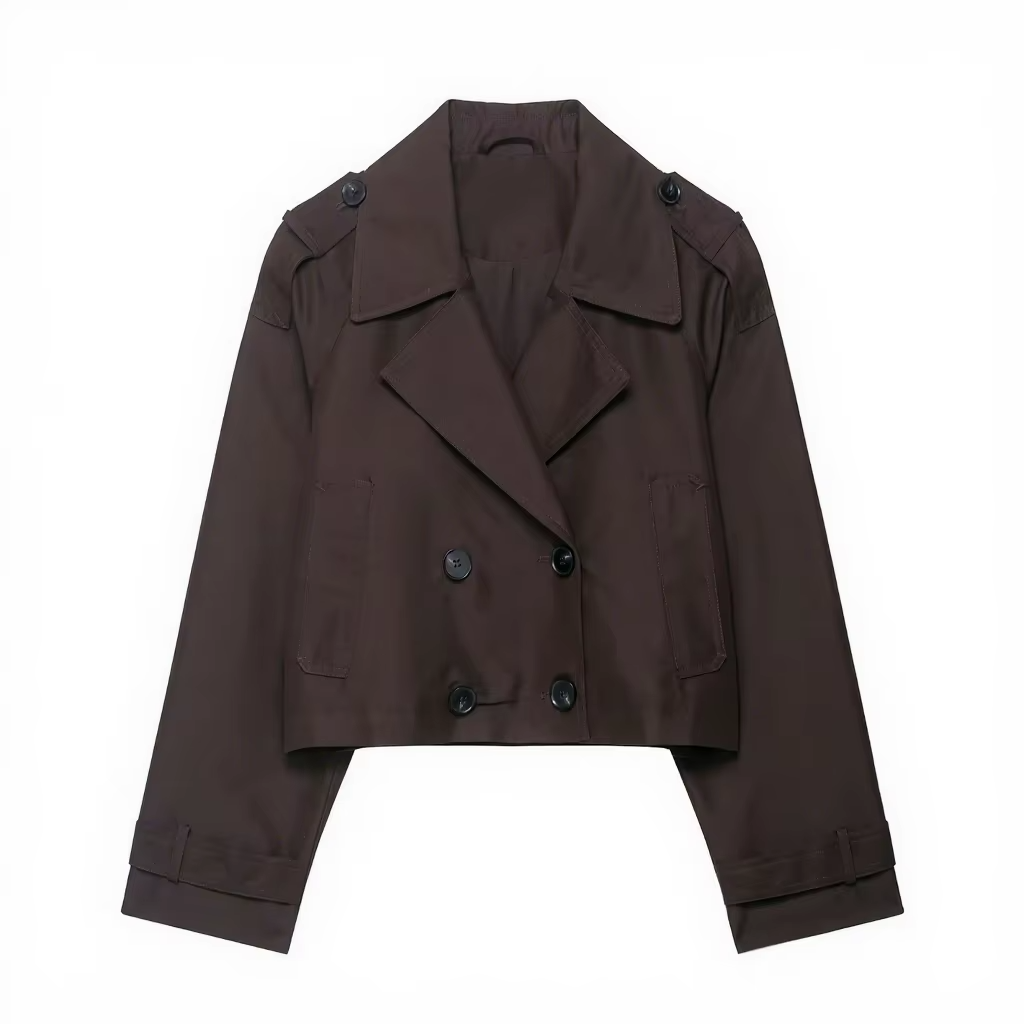 Chaqueta Sofía Cropped Elegante para Mujer