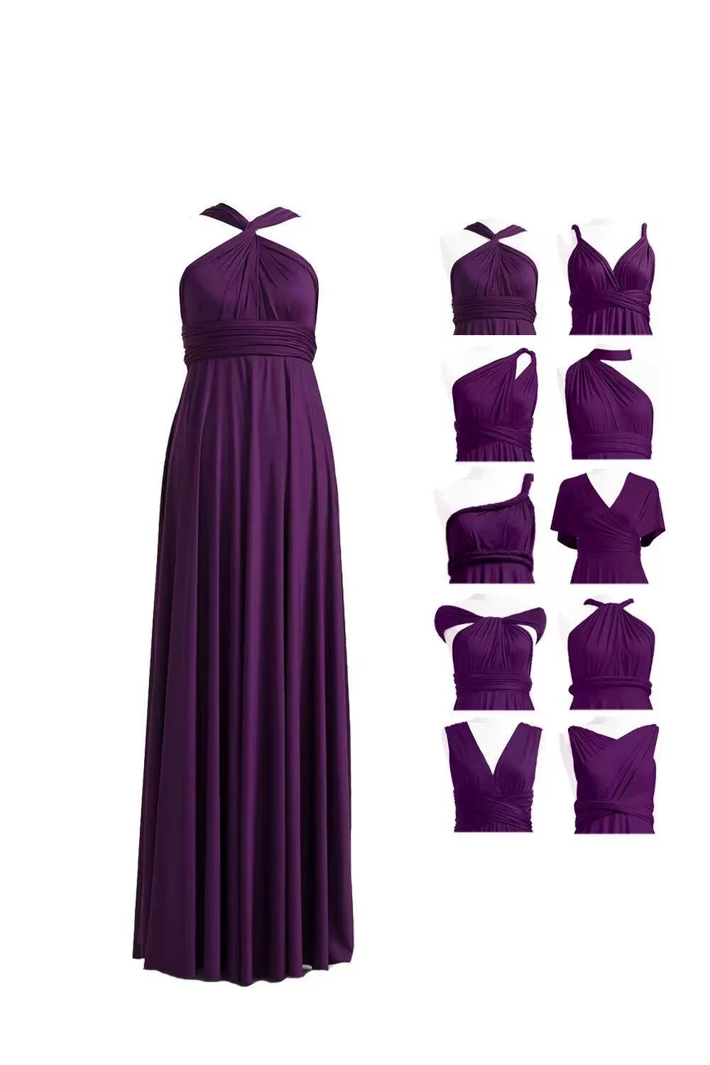 Vestido Infinity Sofía Convertible para Mujer
