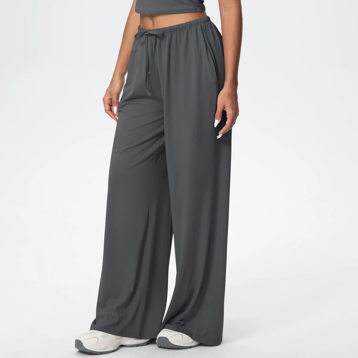 Pantalón Lía Wide Leg de Cintura Alta para Mujer