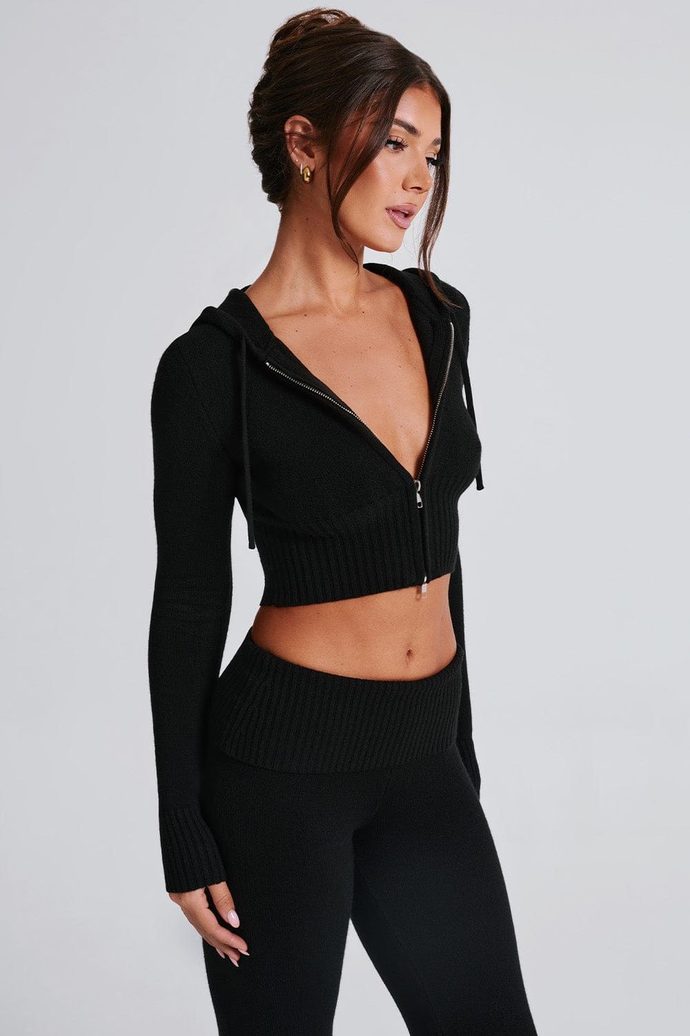 Conjunto Valeria de punto acanalado