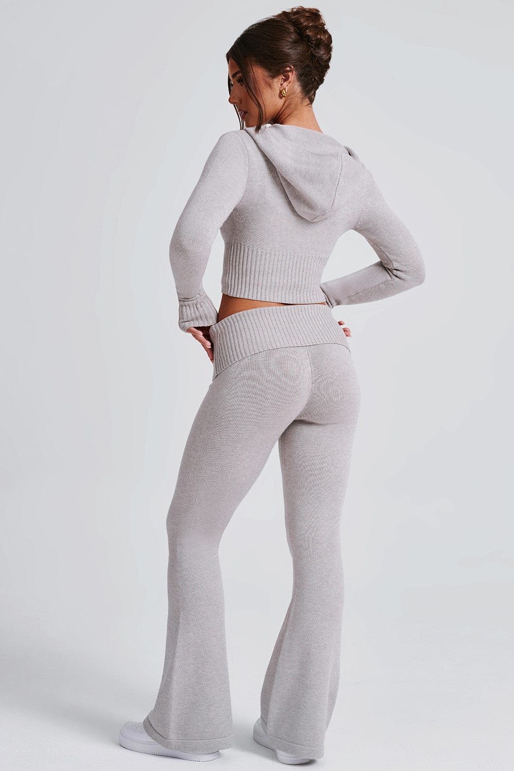 Conjunto Valeria de punto acanalado