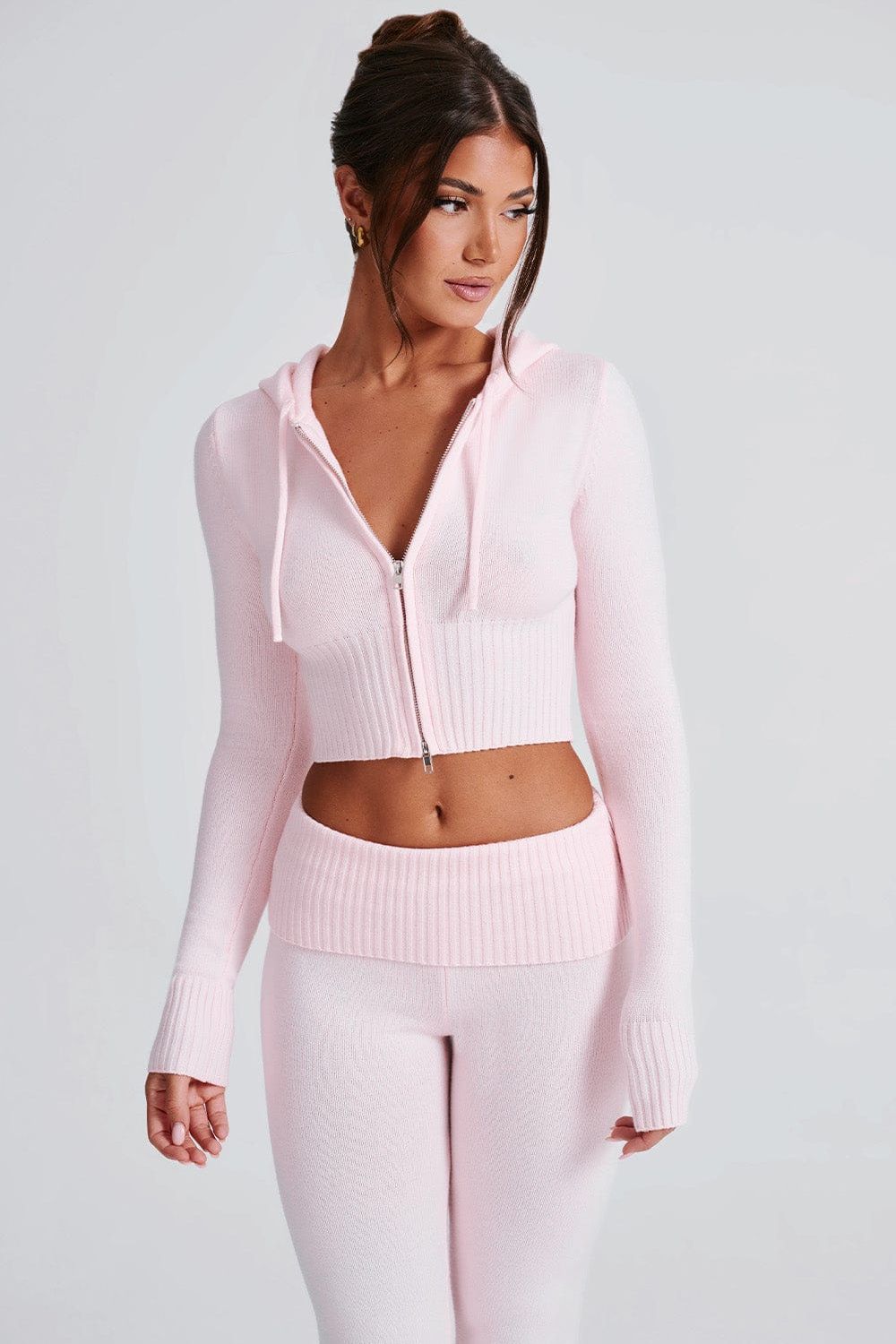 Conjunto Valeria de punto acanalado