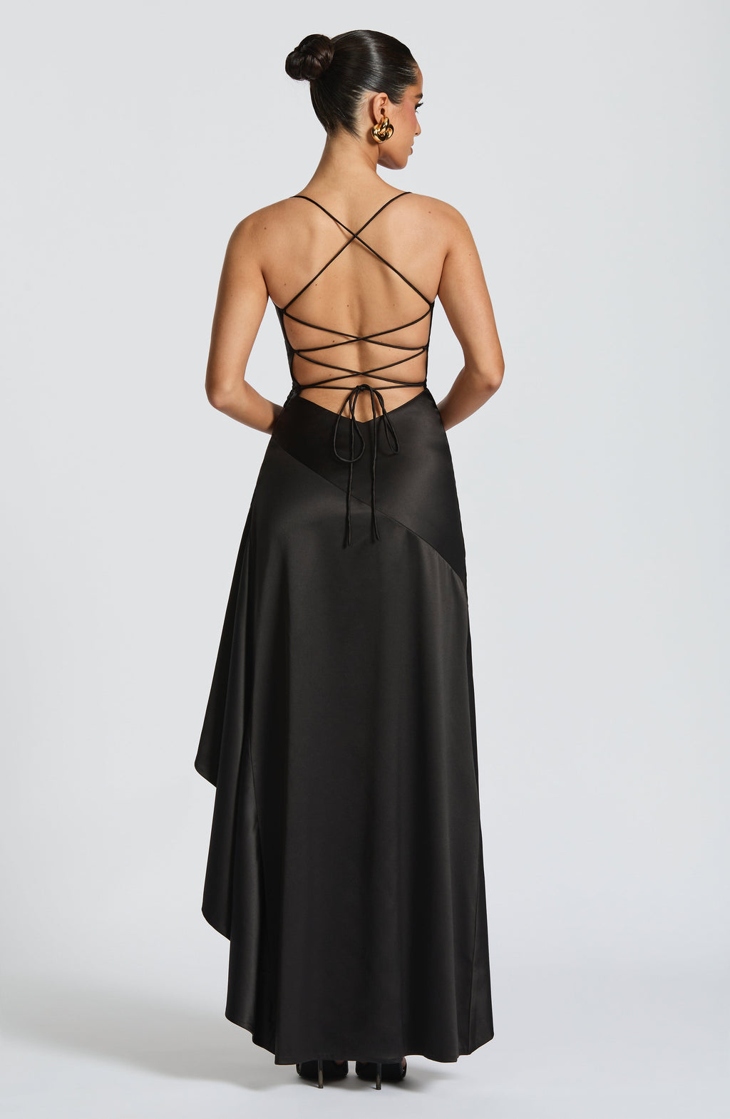 Vestido Daniela de corte asimétrico