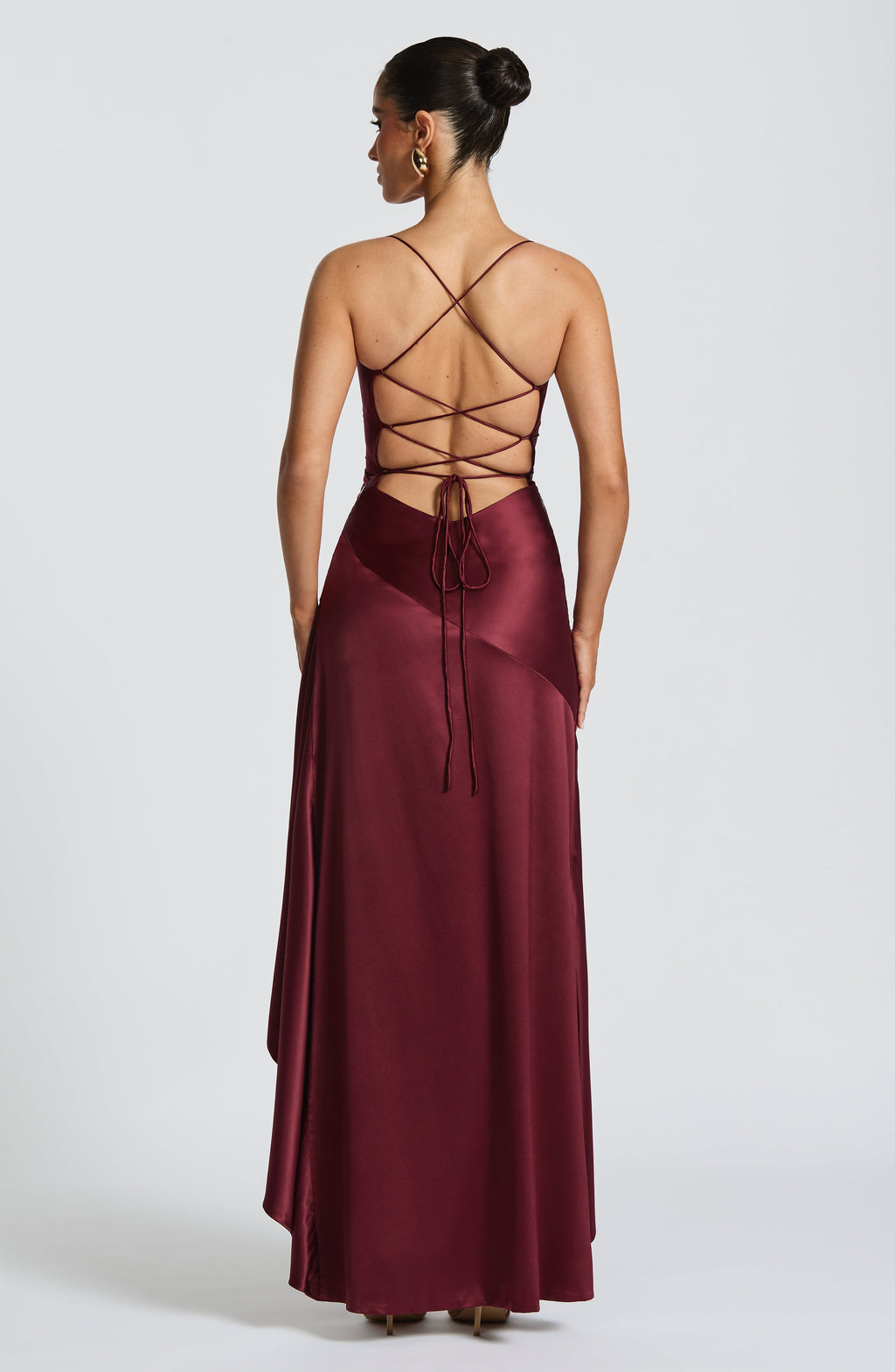 Vestido Daniela de corte asimétrico