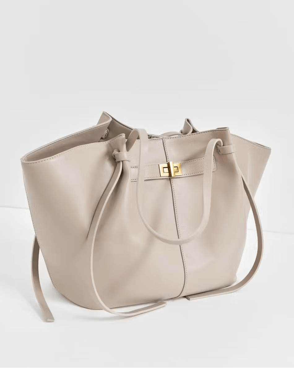 Bolso Valentina shopper de hombro con gran capacidad