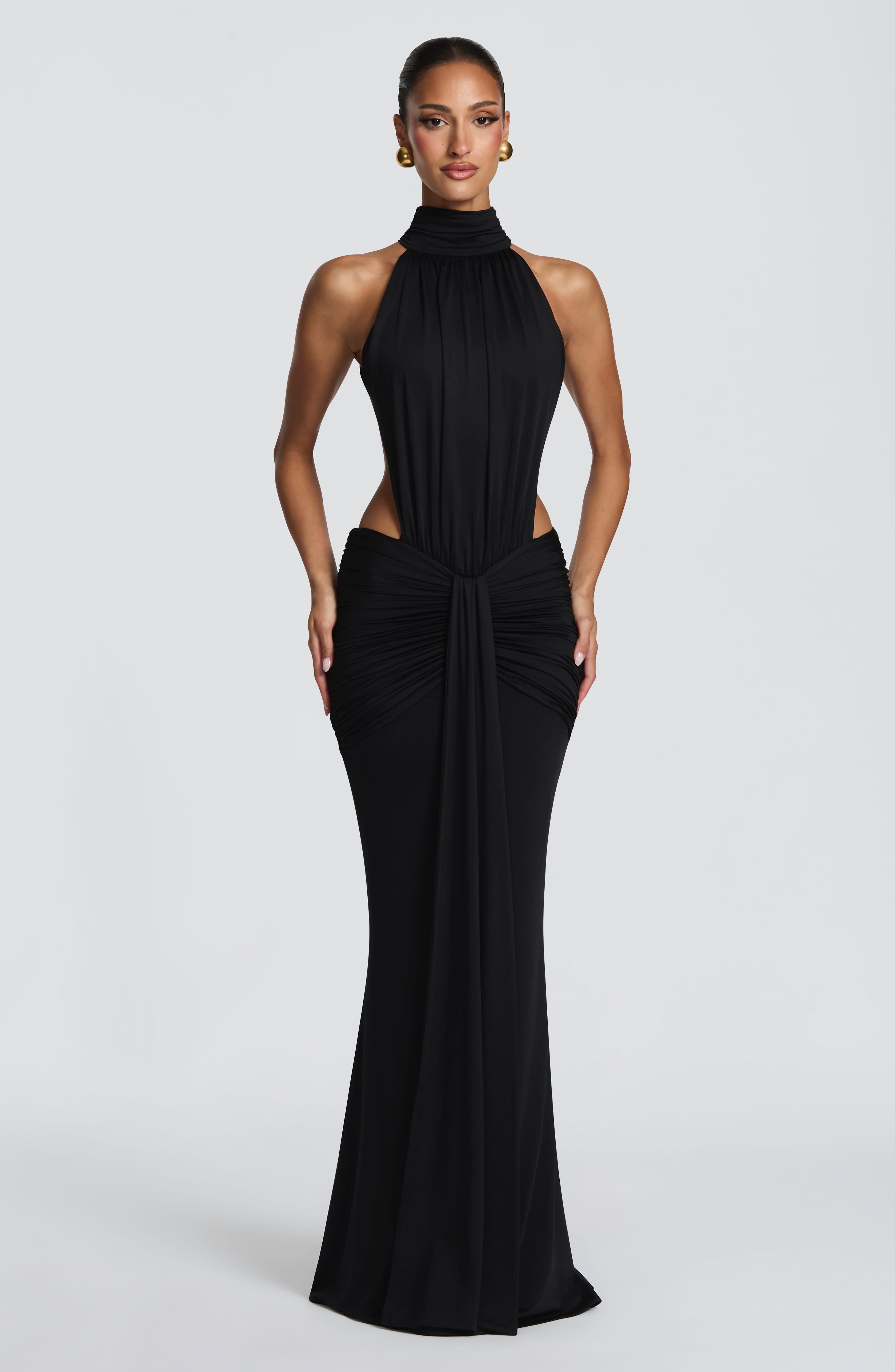 Vestido Valeria de cuello alto