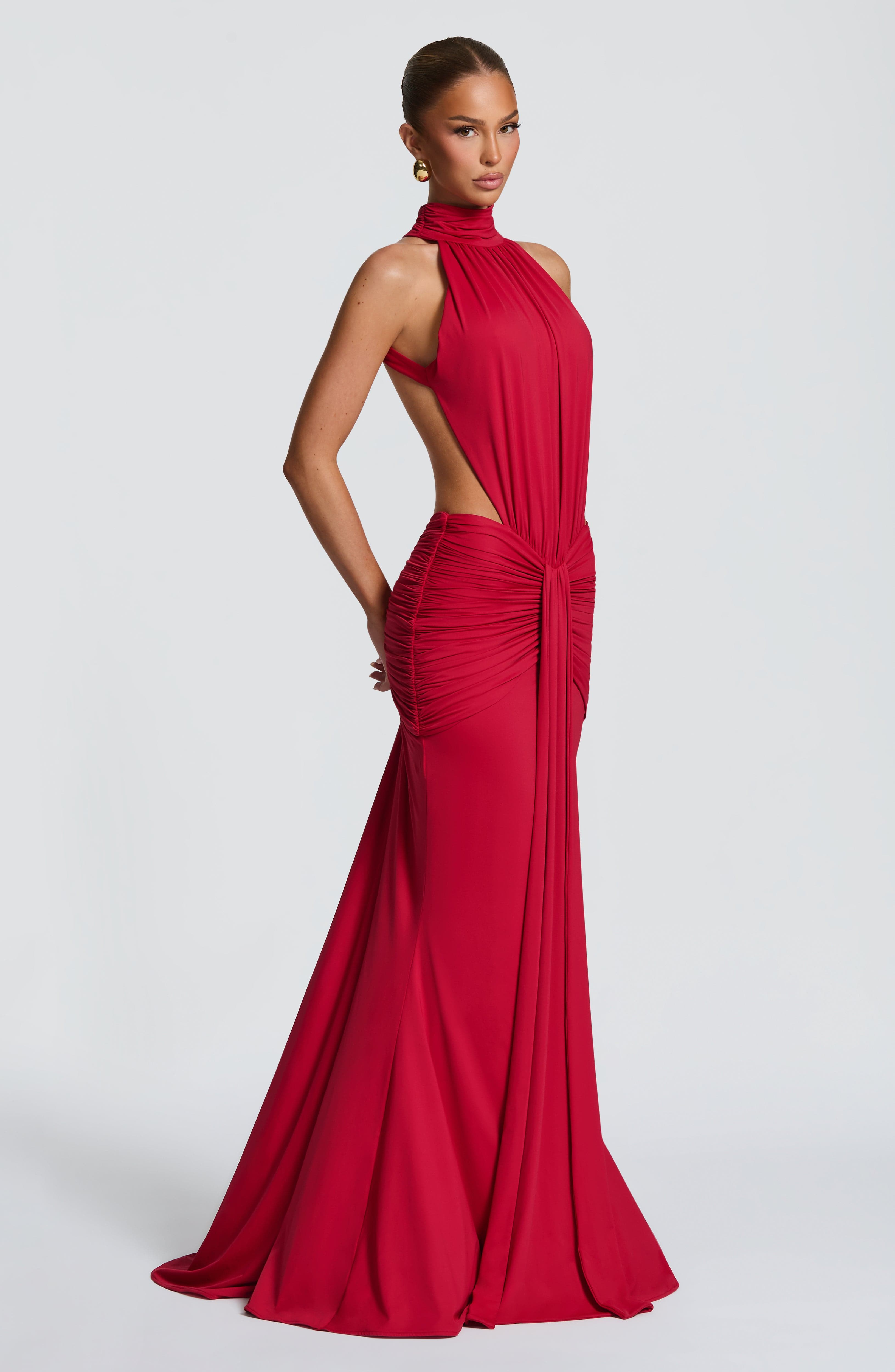 Vestido Valeria de cuello alto