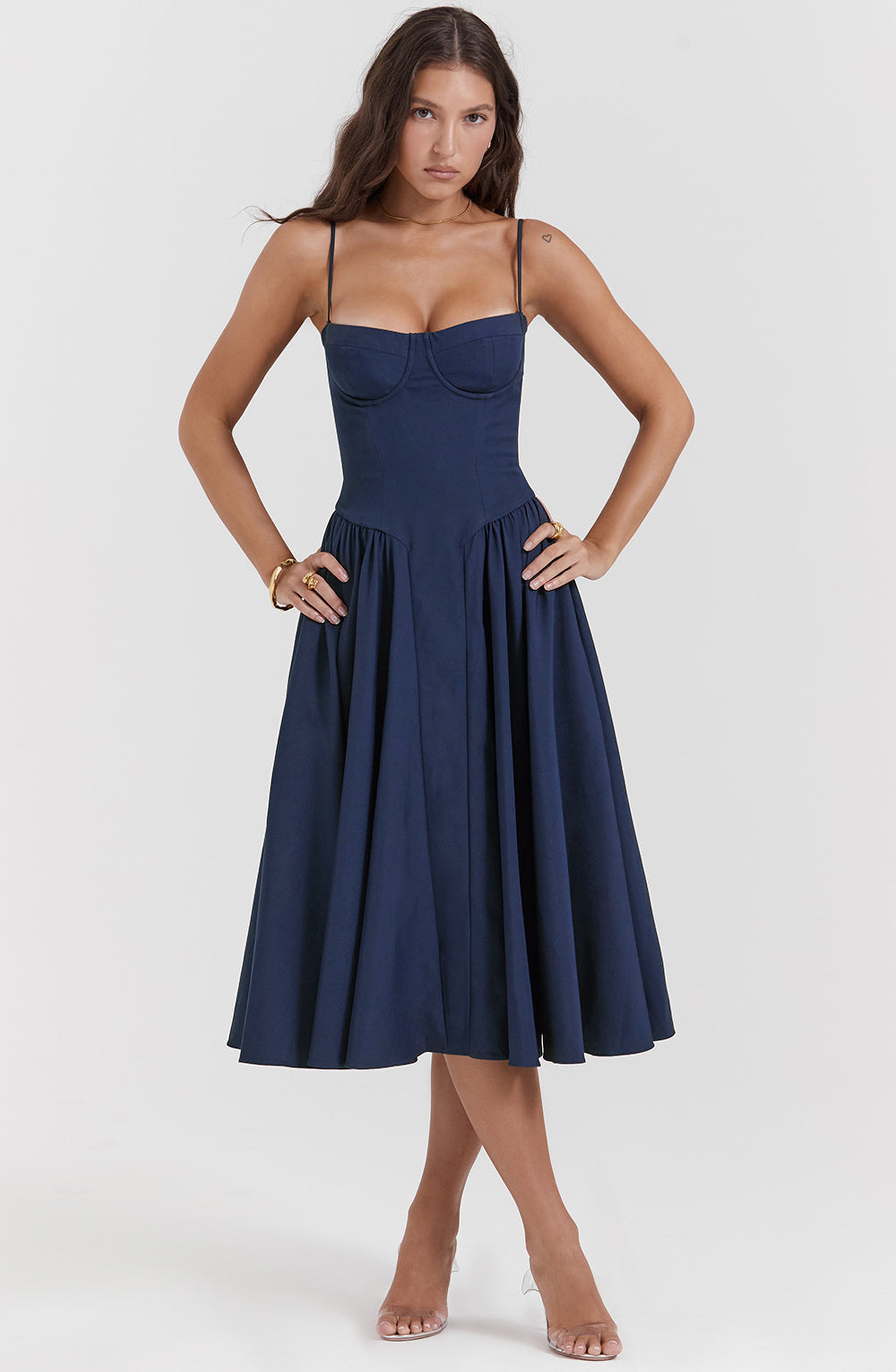 Vestido Roma de corpiño estructurado