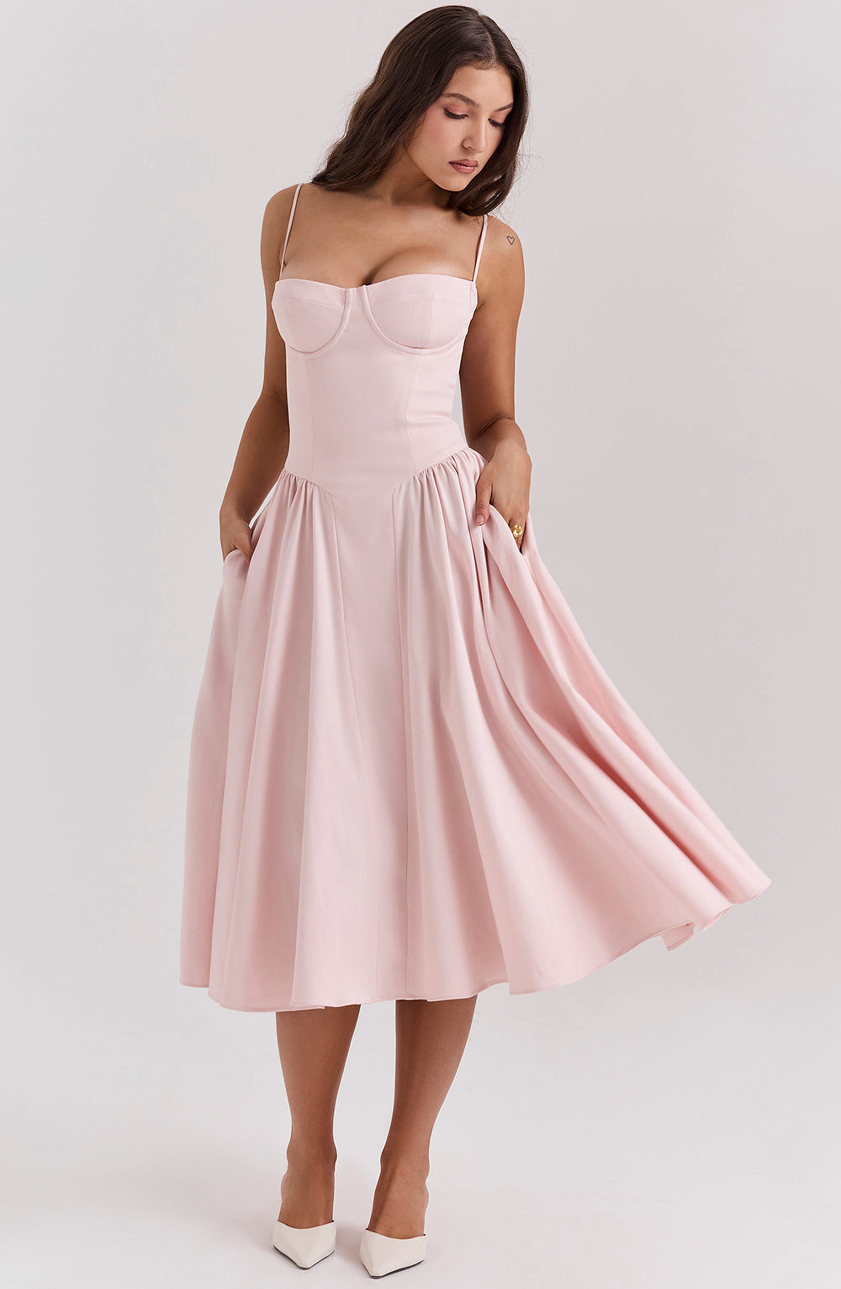 Vestido Roma de corpiño estructurado