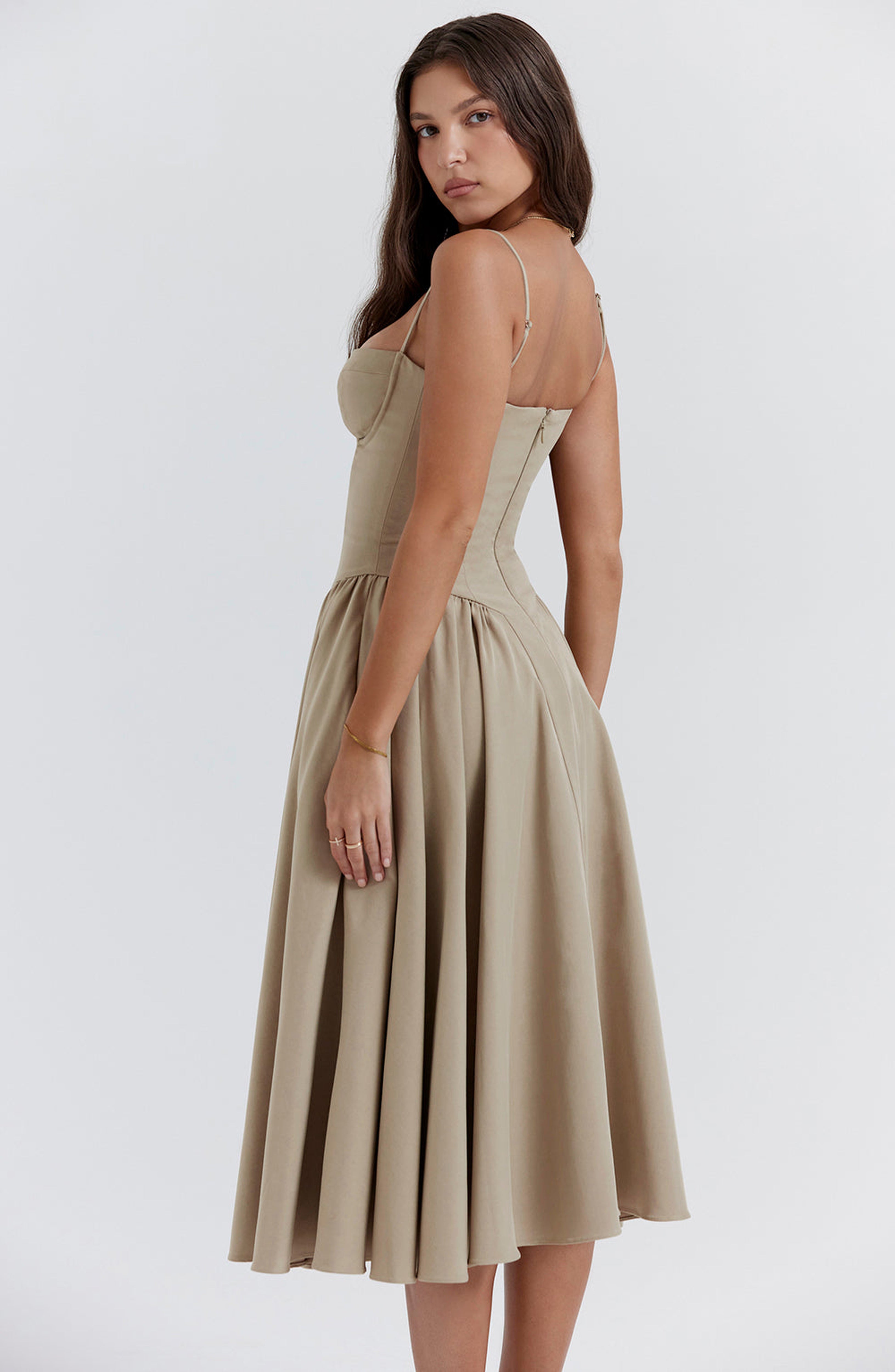 Vestido Roma de corpiño estructurado