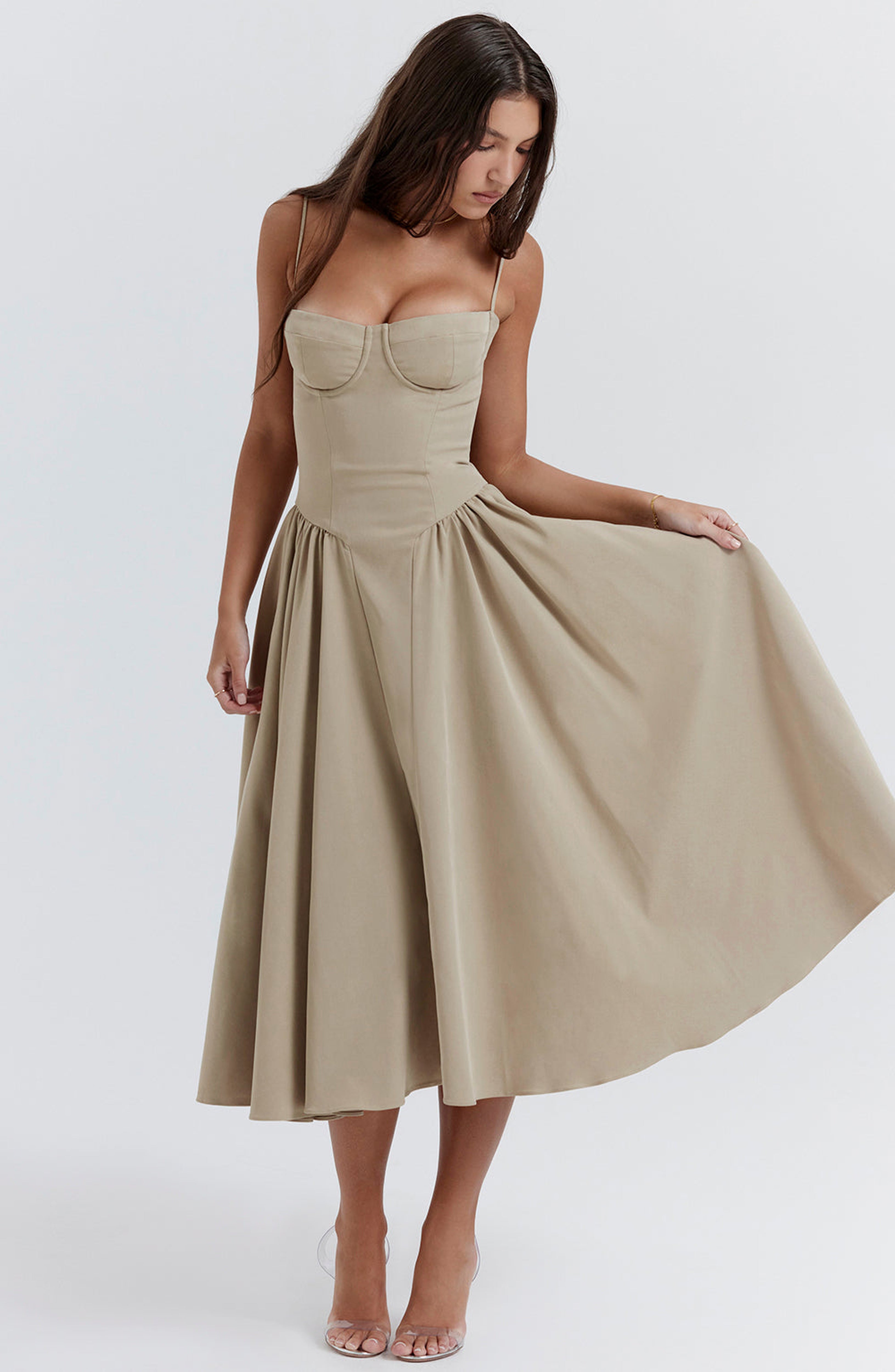 Vestido Roma de corpiño estructurado
